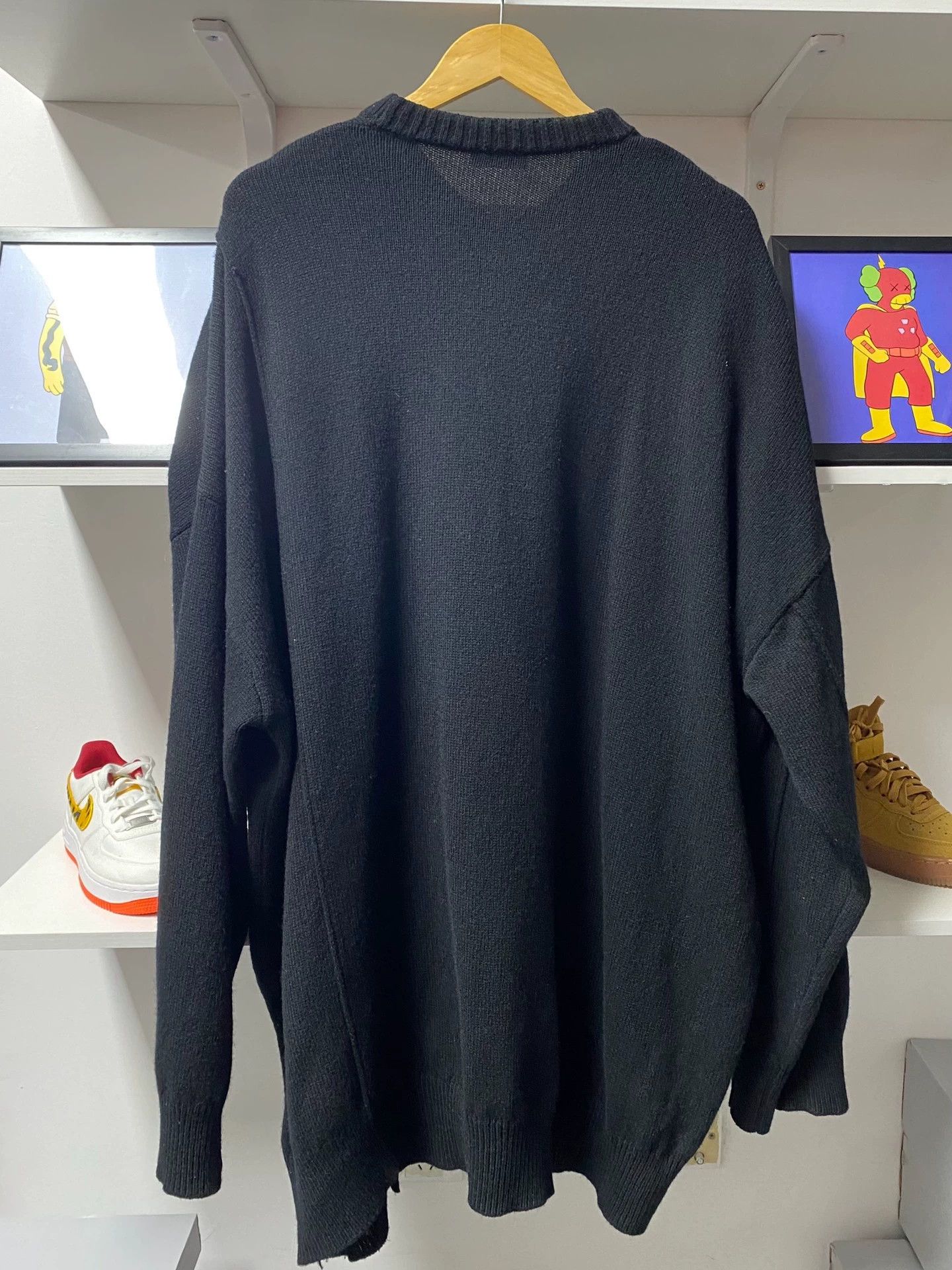 Raf Simons Raf Simons Blue Velvet Patch Sweater -DMC Size US XS / EU 42 / 0 - 2 Thumbnail