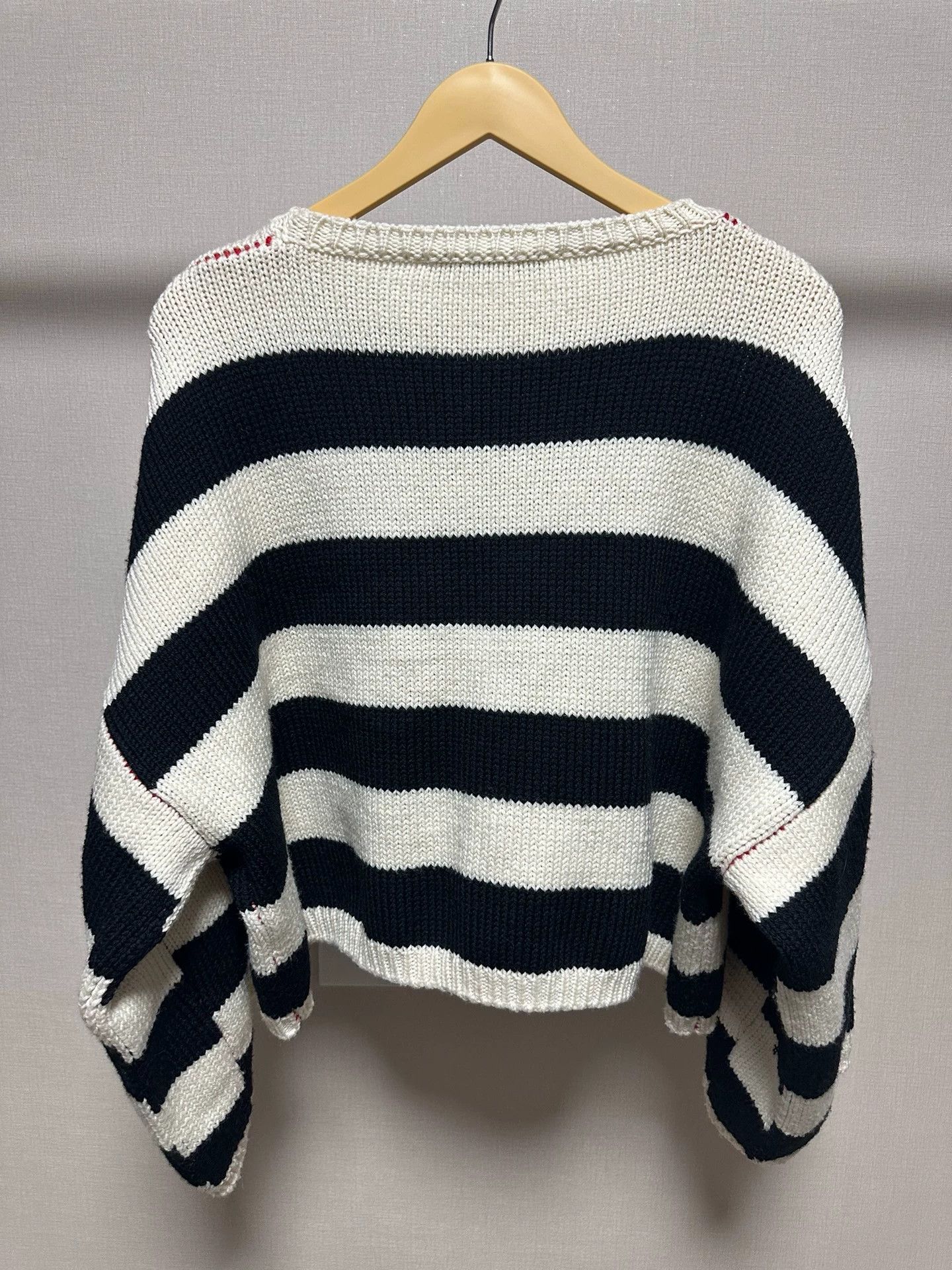Raf Simons Raf Simons RS beige knitted sweater -DMC Size US S / EU 44-46 / 1 - 2 Thumbnail