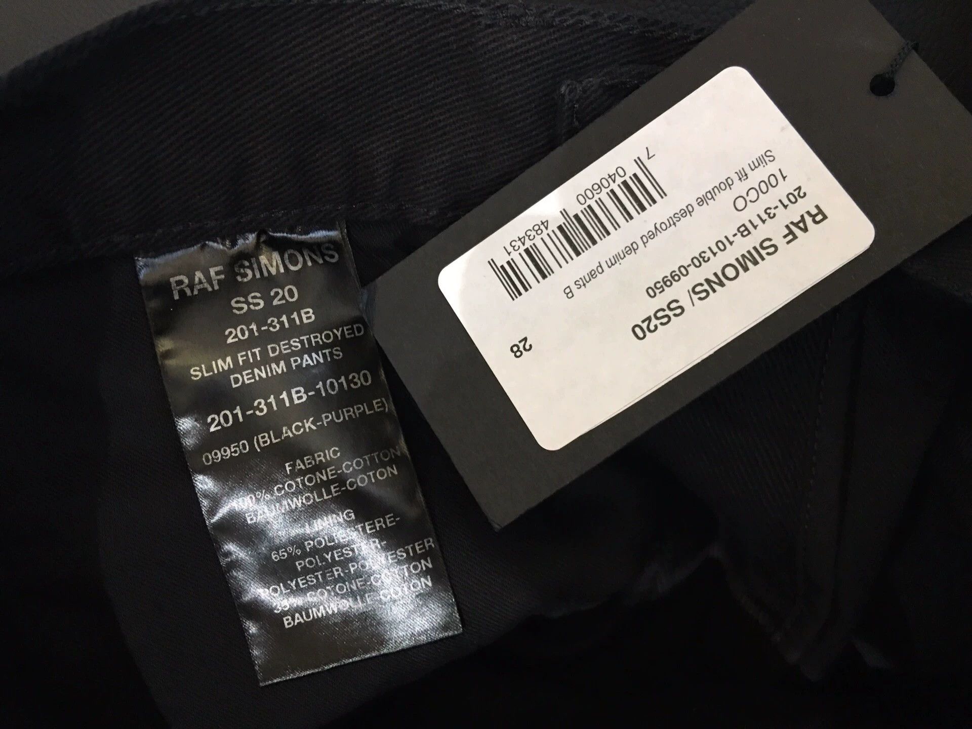 Raf Simons Raf Simons Double layered Destruction Jeans -DMC Size US 28 / EU 44 - 8 Thumbnail
