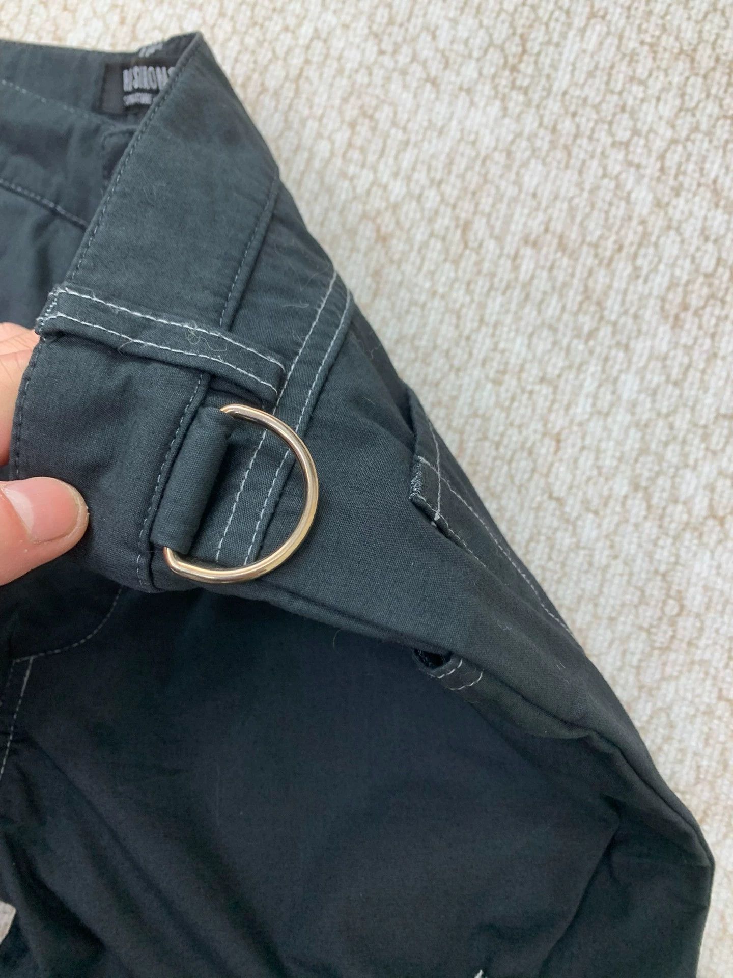Raf Simons RAF SIMONS horror period strap tourniquet black pants -DMC Size US 30 / EU 46 - 9 Thumbnail