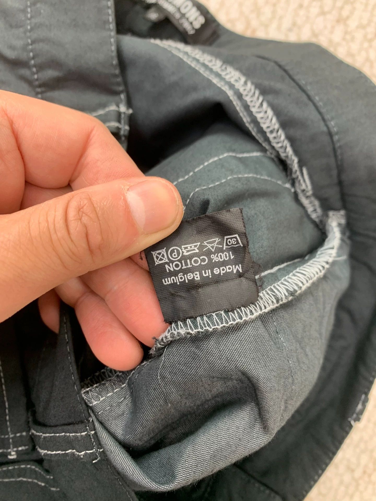 Raf Simons RAF SIMONS horror period strap tourniquet black pants -DMC Size US 30 / EU 46 - 7 Thumbnail