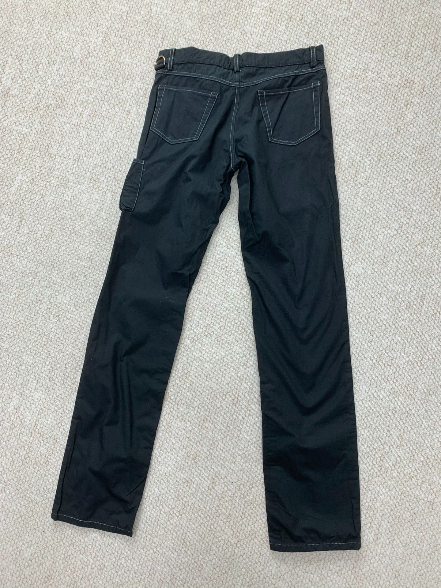 Raf Simons RAF SIMONS horror period strap tourniquet black pants -DMC Size US 30 / EU 46 - 4 Thumbnail