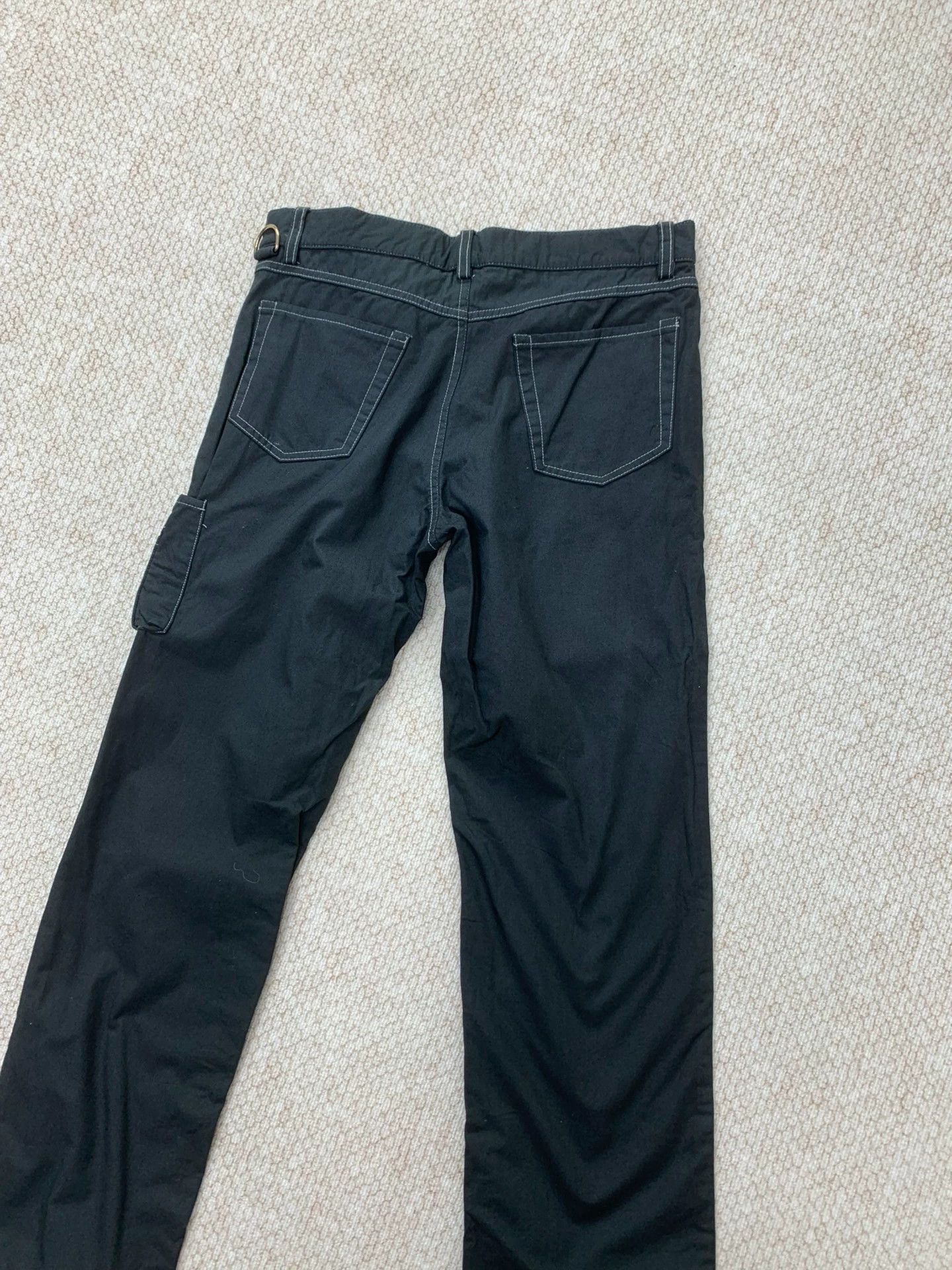 Raf Simons RAF SIMONS horror period strap tourniquet black pants -DMC Size US 30 / EU 46 - 3 Thumbnail