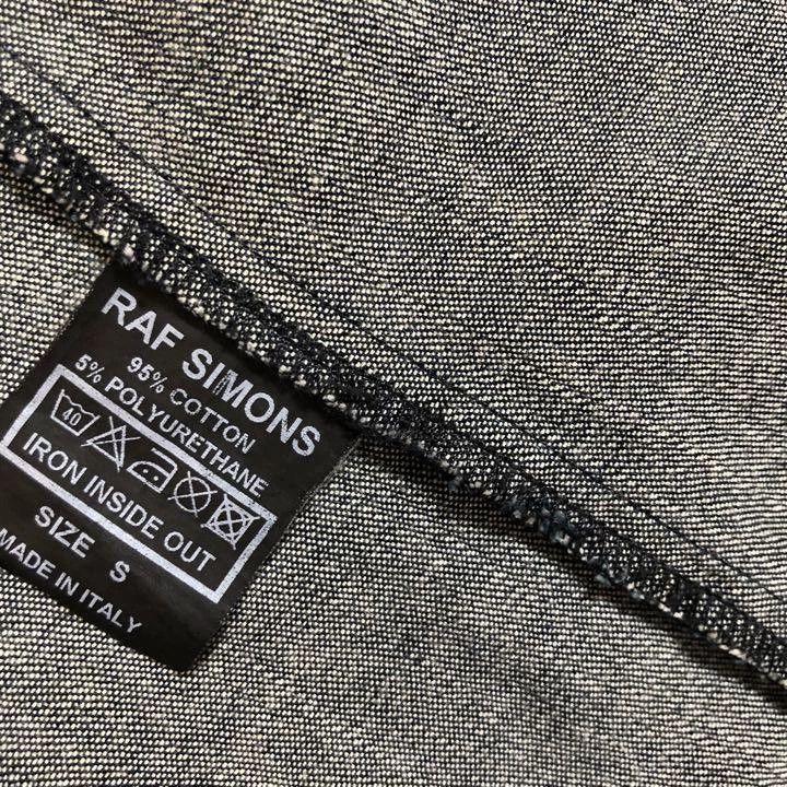 Raf Simons Raf simons 15ss Leather Patch Denim Shirt -DMC Size US S / EU 44-46 / 1 - 7 Thumbnail
