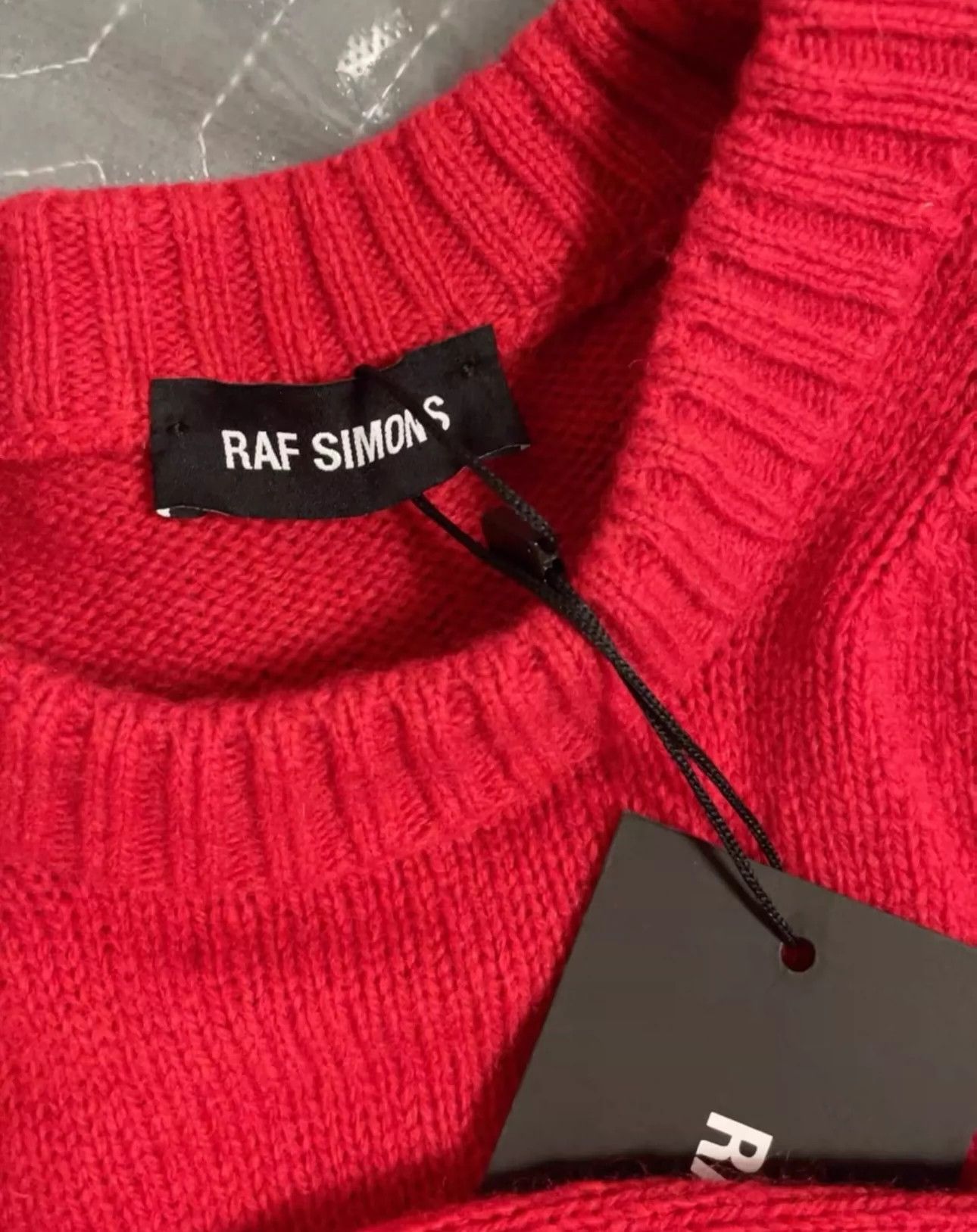 Raf Simons Raf Simons Double Patch Cloth Portrait Knitted Sweater -DMC Size US XS / EU 42 / 0 - 5 Thumbnail