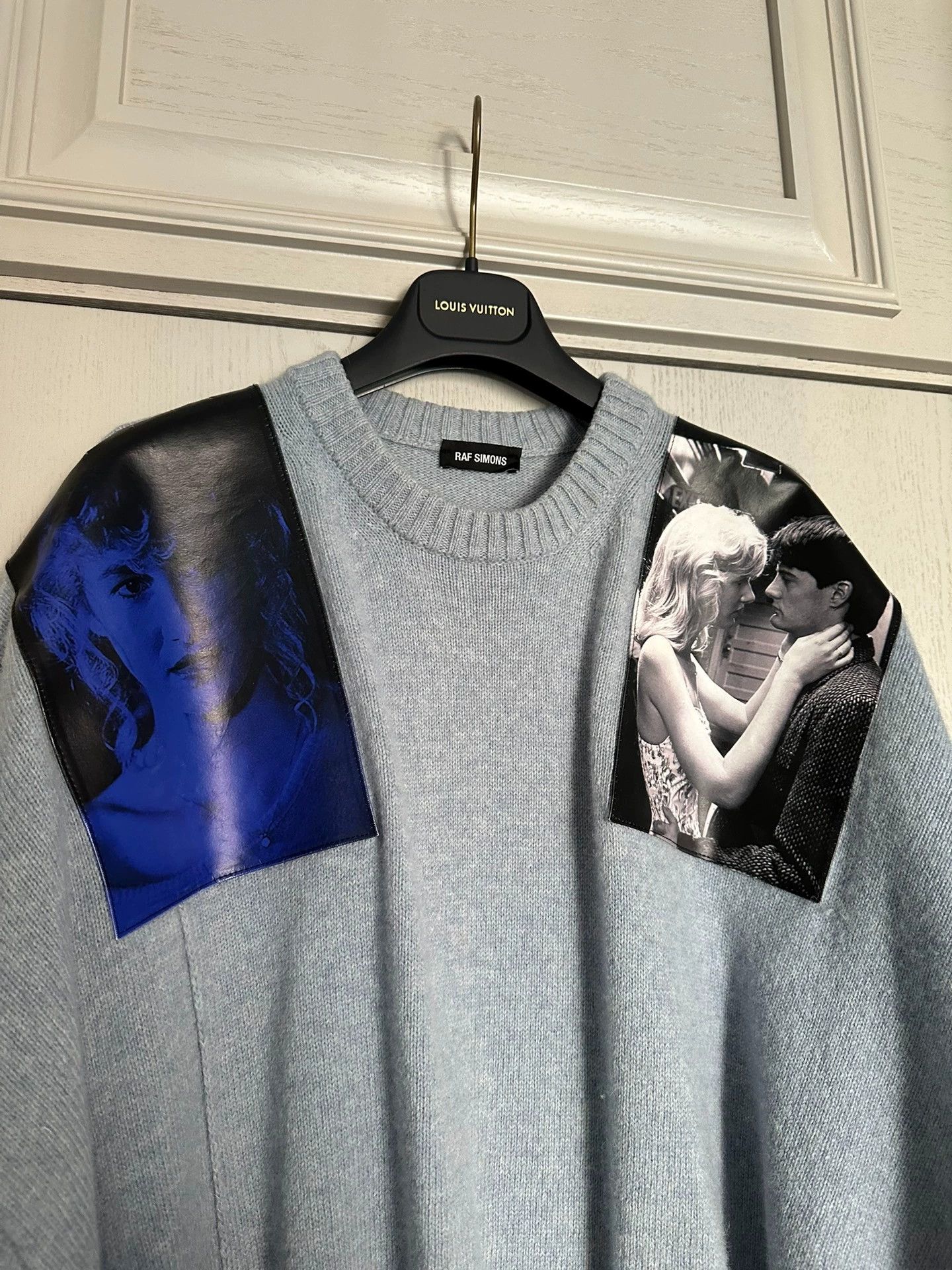 Raf Simons Raf Simons 19FW portrait silhouette patch sweater -DMC Size US S / EU 44-46 / 1 - 2 Thumbnail