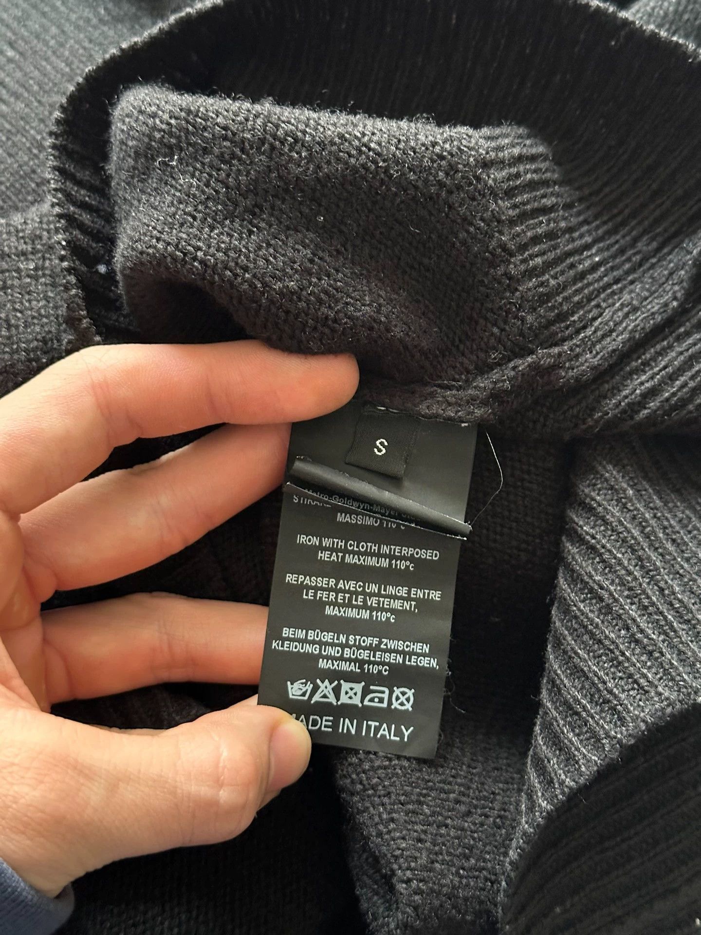 Raf Simons Raf Simons 19aw portrait silhouette patch sweater -DMC Size US S / EU 44-46 / 1 - 6 Thumbnail