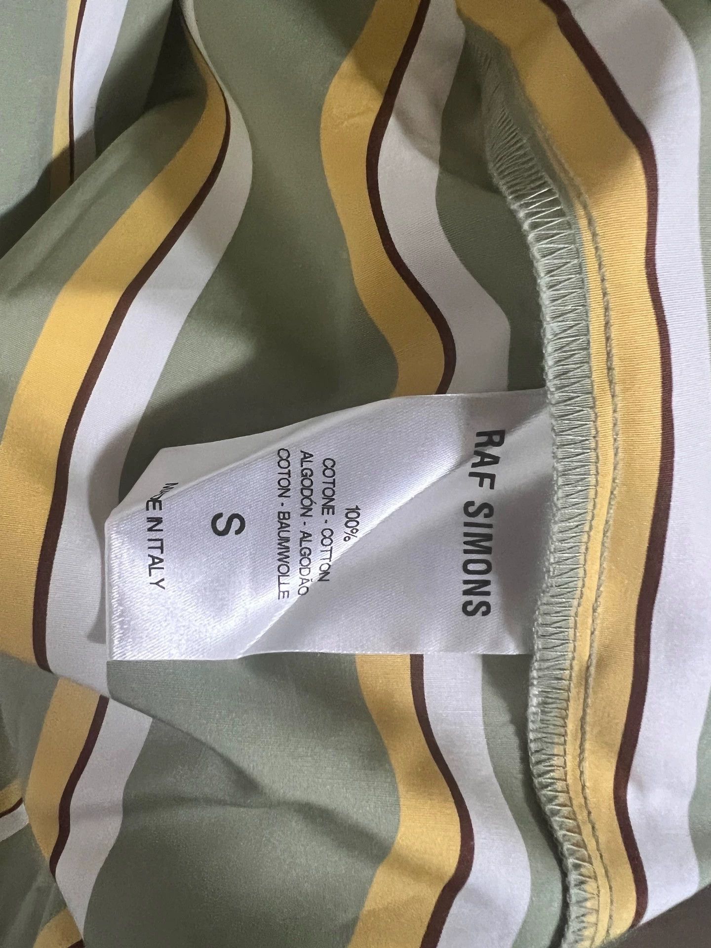 Raf Simons Raf Simons striped shirt -DMC Size US S / EU 44-46 / 1 - 5 Thumbnail