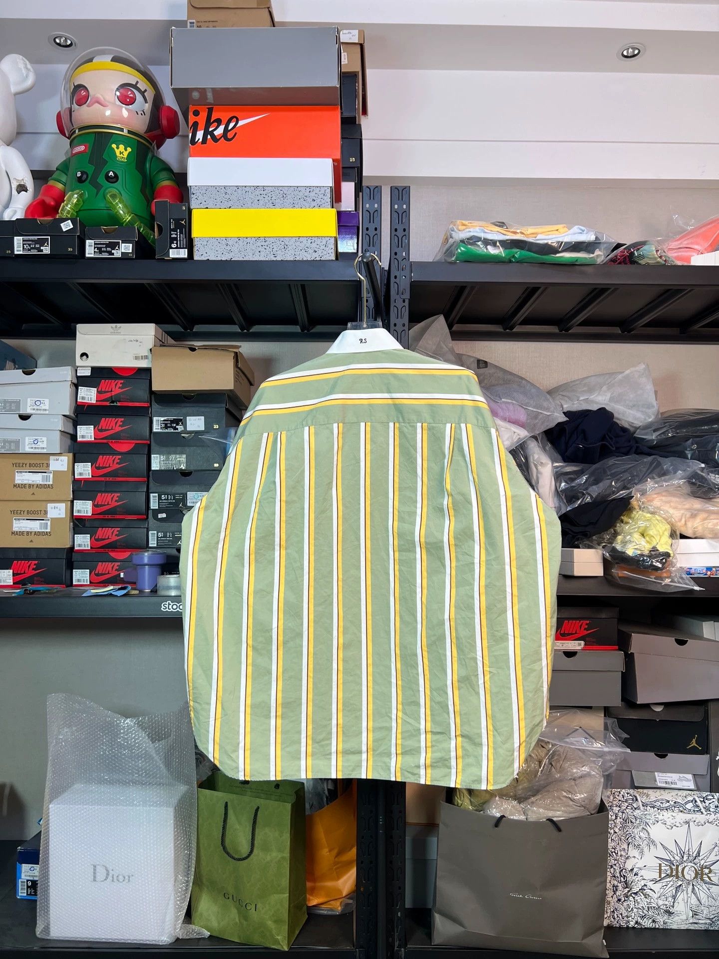 Raf Simons Rafsimons 2022ss multi-color striped shirt -DMC Size US XS / EU 42 / 0 - 2 Thumbnail