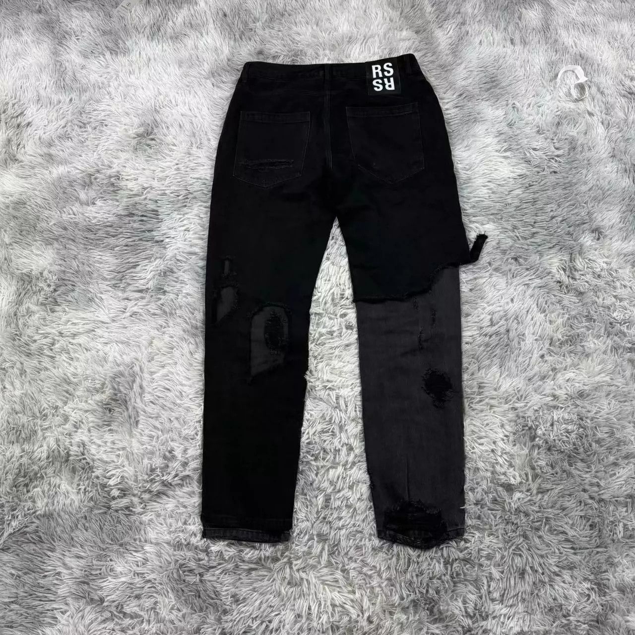 Raf Simons Raf Simons19AW Double layered Destruction Jeans -DMC Size US 30 / EU 46 - 5 Thumbnail