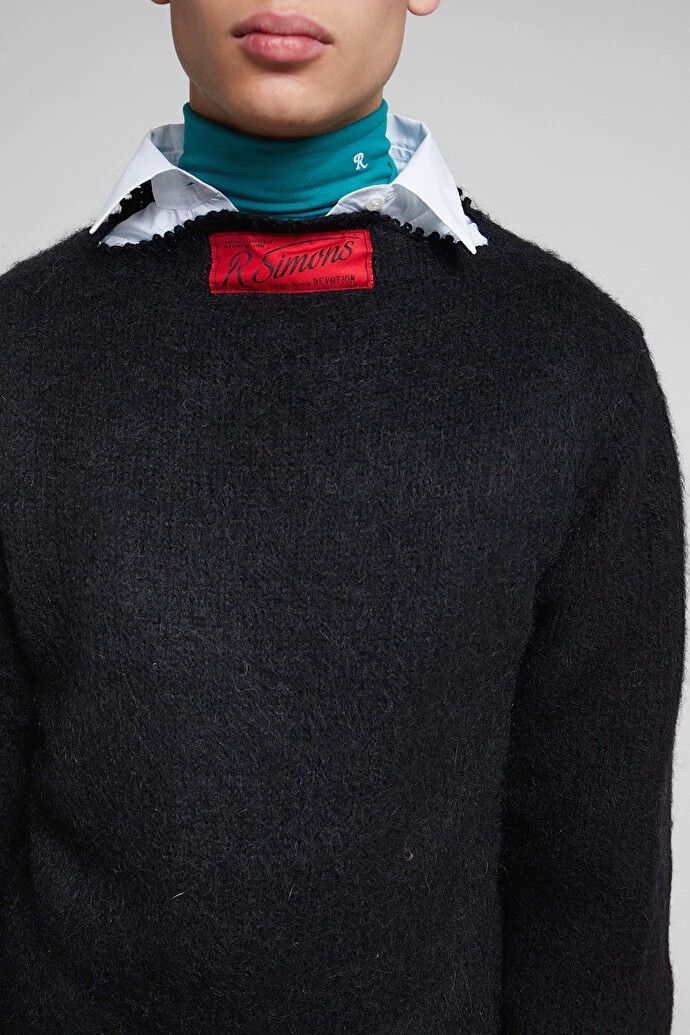 Raf Simons Raf Simons 2021 FW Black Sweater -DMC Size US S / EU 44-46 / 1 - 5 Thumbnail