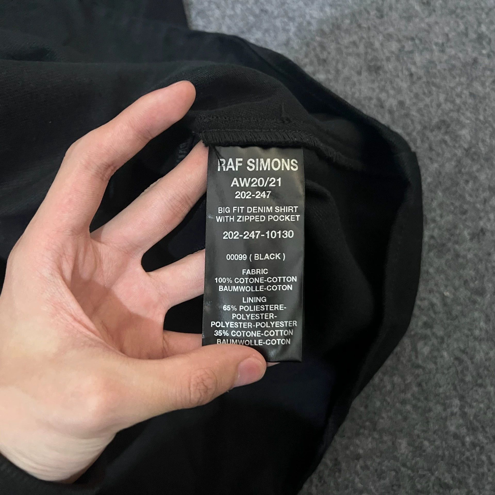 Raf Simons Raf Simons20AW Zipper Leather Brand Jacket -DMC Size US M / EU 48-50 / 2 - 4 Thumbnail