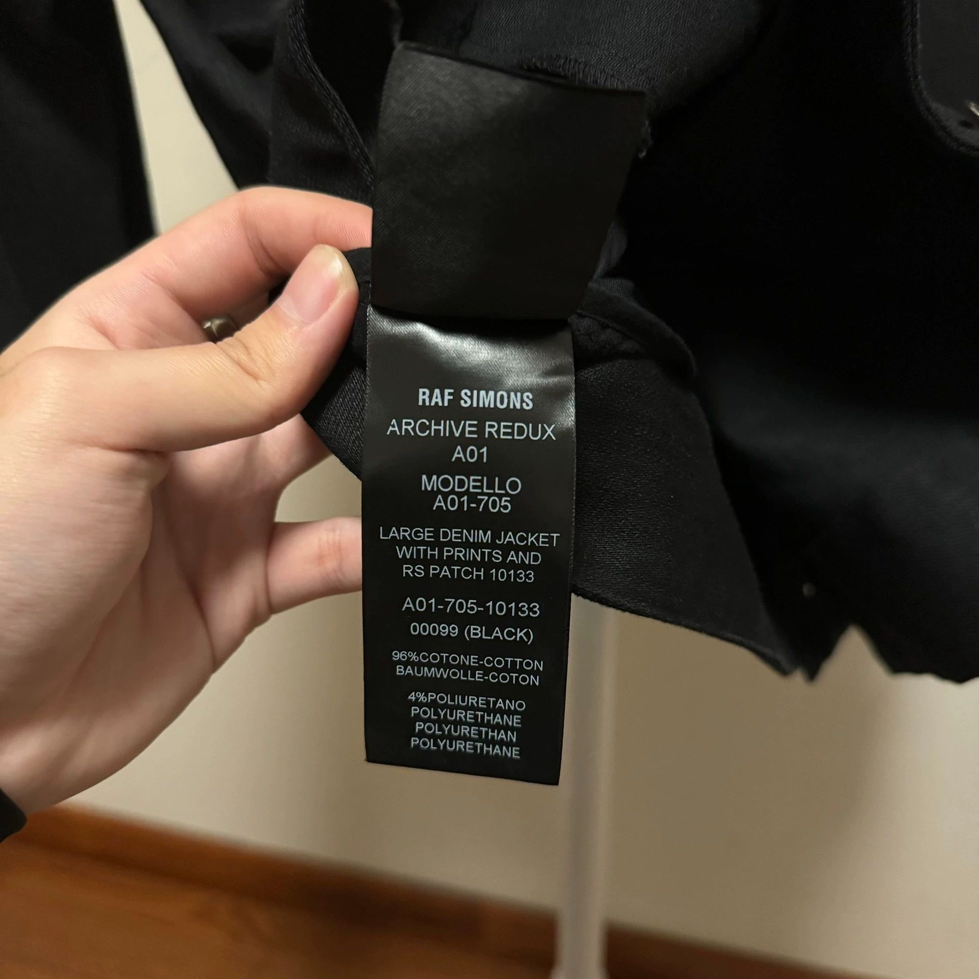Raf Simons Raf Simons ARCHIVE REDUX joy division denim jacket -DMC Size US M / EU 48-50 / 2 - 8 Thumbnail