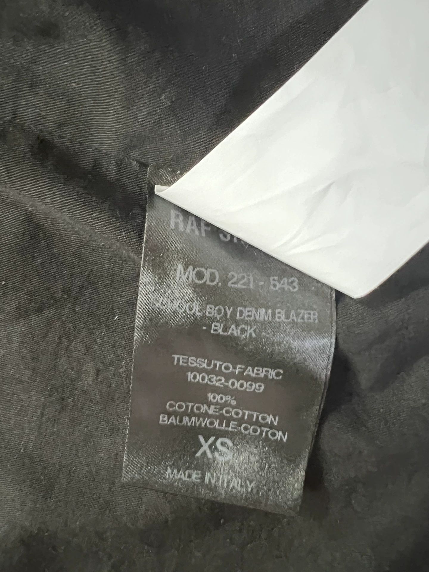 Raf Simons Raf Simons denim suit jacket -DMC Size US XS / EU 42 / 0 - 6 Thumbnail