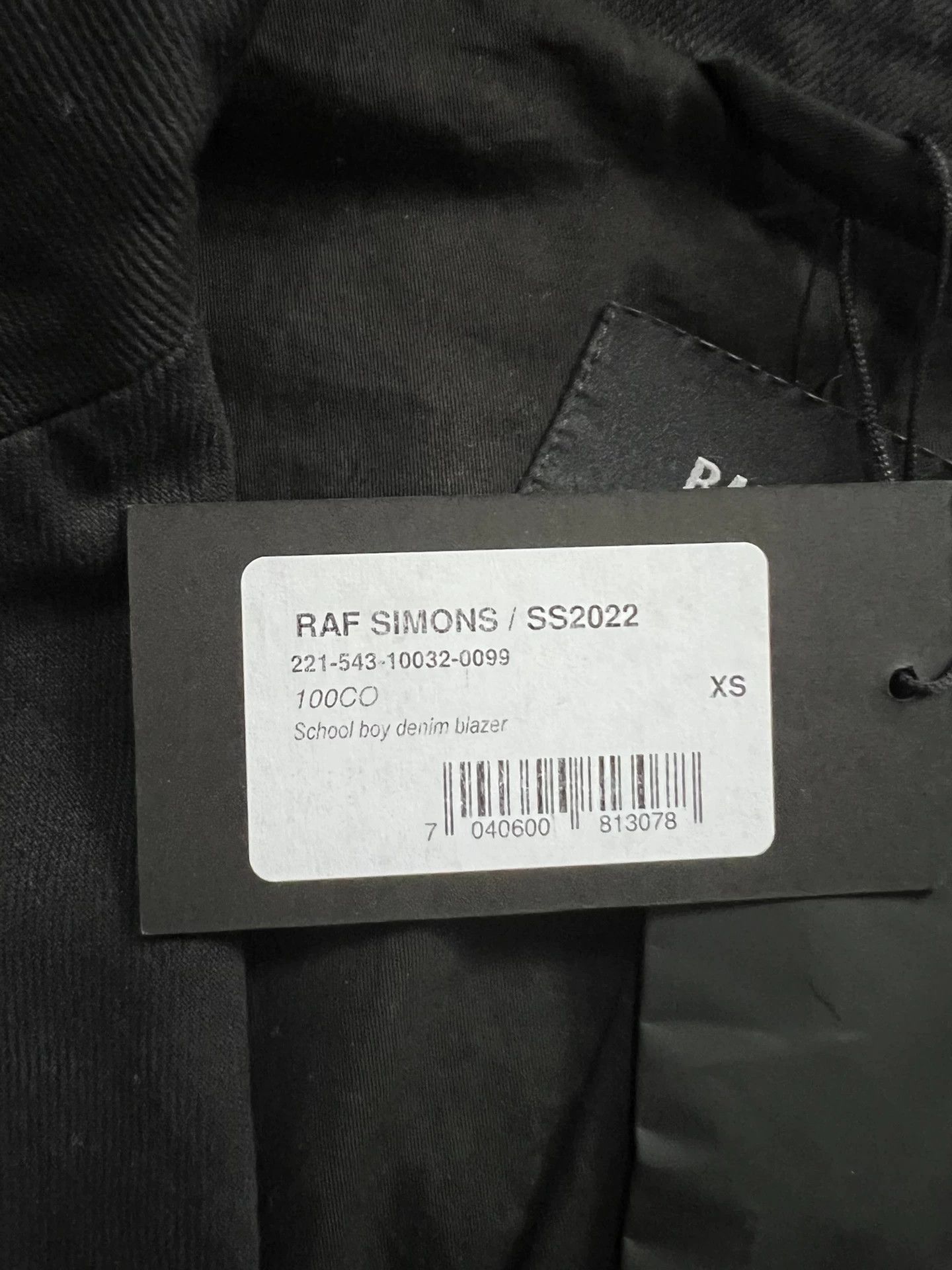 Raf Simons Raf Simons denim suit jacket -DMC Size US XS / EU 42 / 0 - 5 Thumbnail