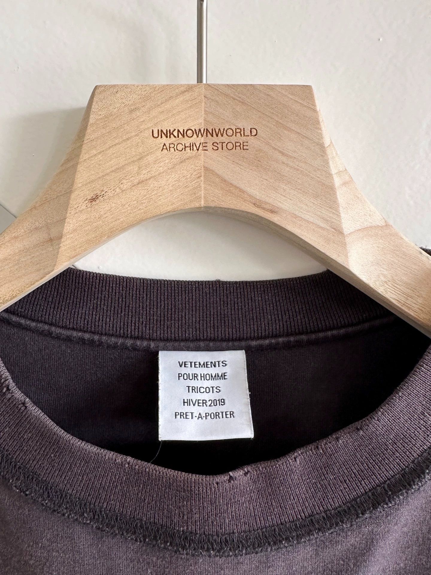 Vetements Vetements 18AW BFRND printed double-sided long sleeved shirt -DMC Size US M / EU 48-50 / 2 - 6 Thumbnail