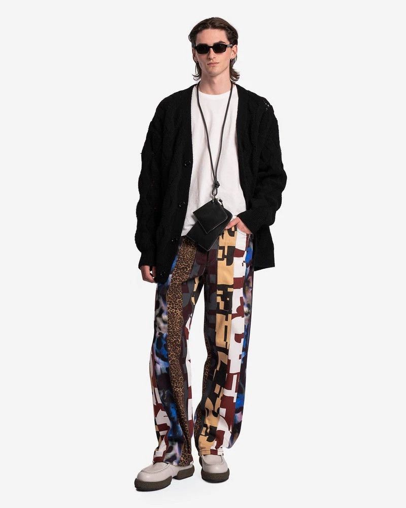 Dries Van Noten Dries Van Noten patchwork straight-leg jeans - -DMC Size US 32 / EU 48 - 9 Thumbnail