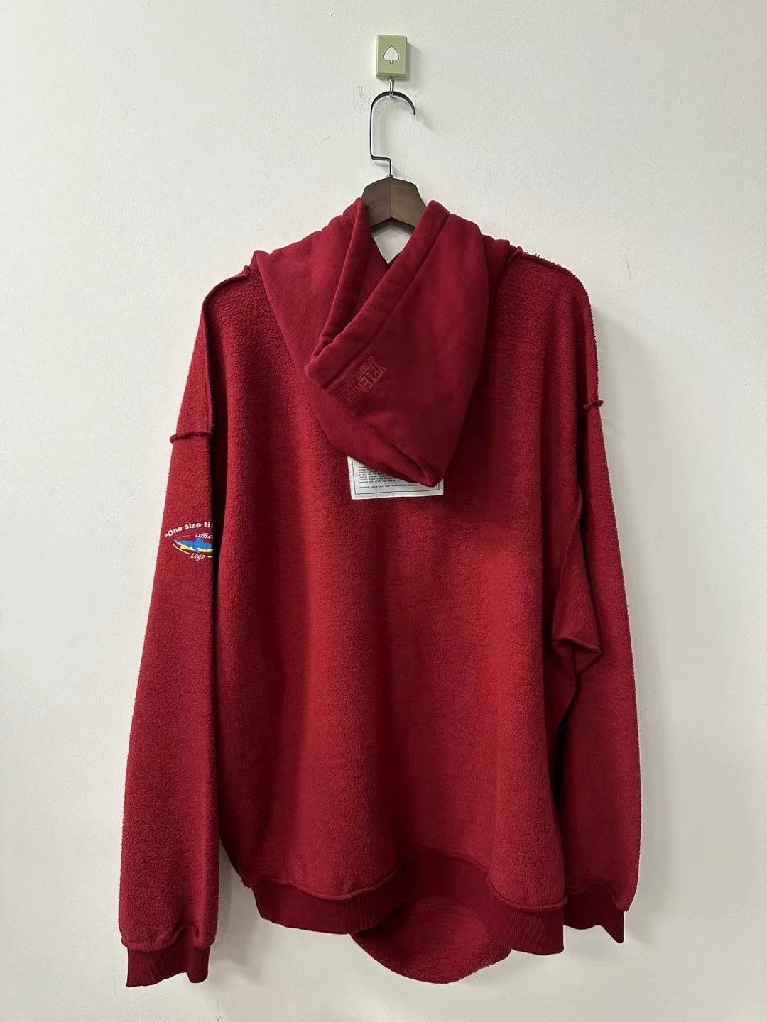 Vetements vetements Reverse wearing adhesive sweatshirt -DMC Size US XS / EU 42 / 0 - 2 Thumbnail