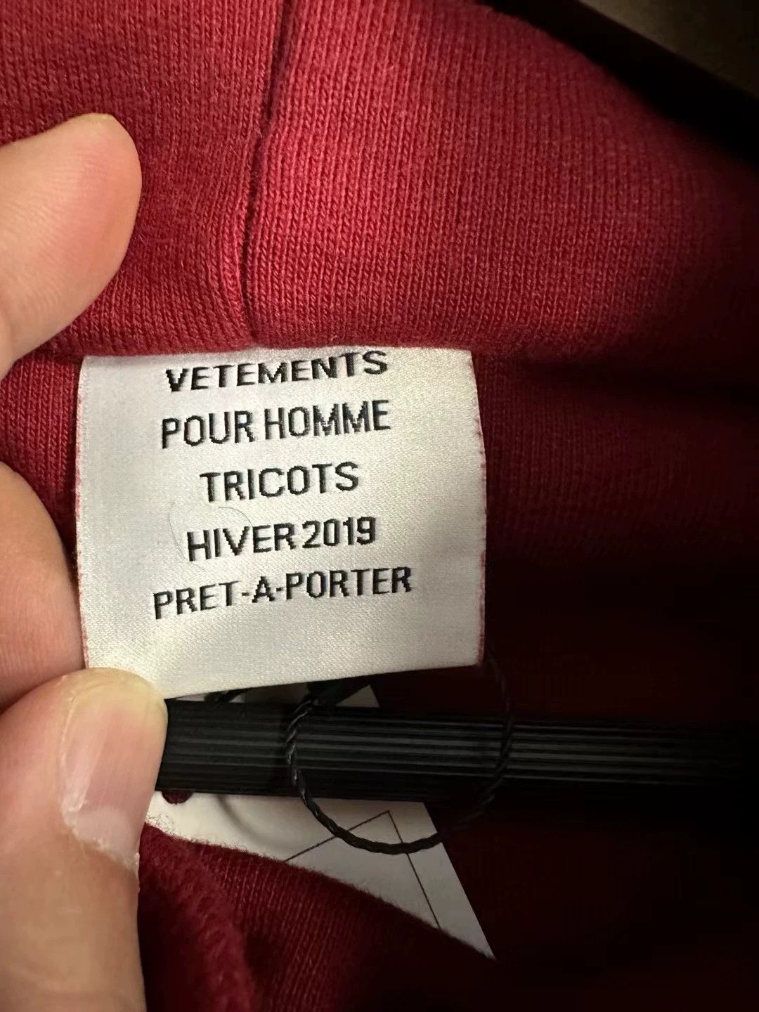 Vetements vetements Reverse wearing adhesive sweatshirt -DMC Size US XS / EU 42 / 0 - 3 Thumbnail