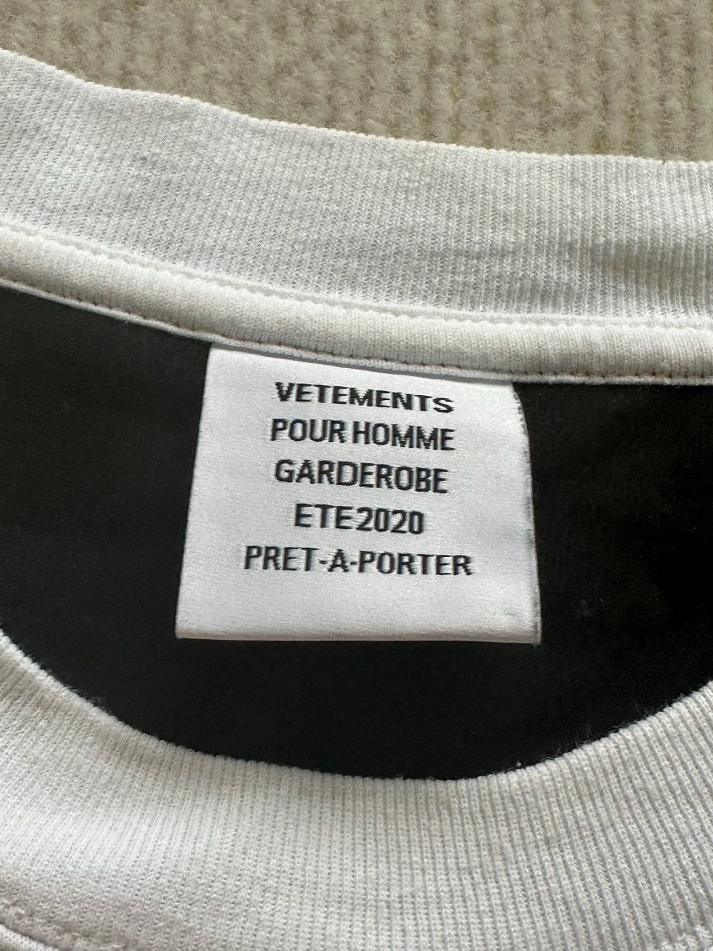 Vetements Vetements Three Leaf Clover Fake Two Piece Splicing T-shirt -DMC Size US M / EU 48-50 / 2 - 2 Thumbnail