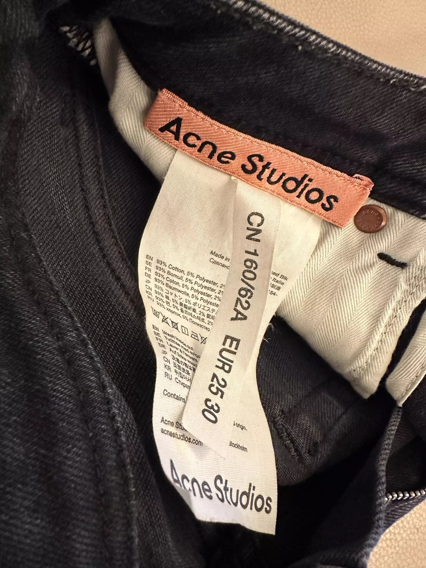 Acne Studios Acne StudiosPeg Used jeans - -DMC Size US 30 / EU 46 - 4 Thumbnail