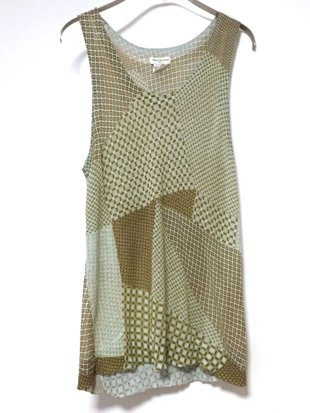 Dries Van Noten cashmere blend knit vest - -DMC