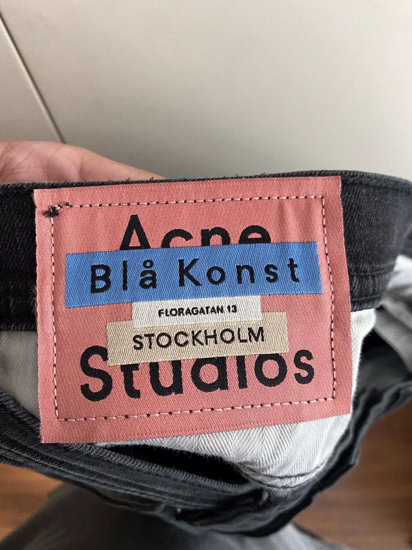 Acne Studios Acne Studios River Used Black jeans - -DMC Size US 30 / EU 46 - 4 Thumbnail