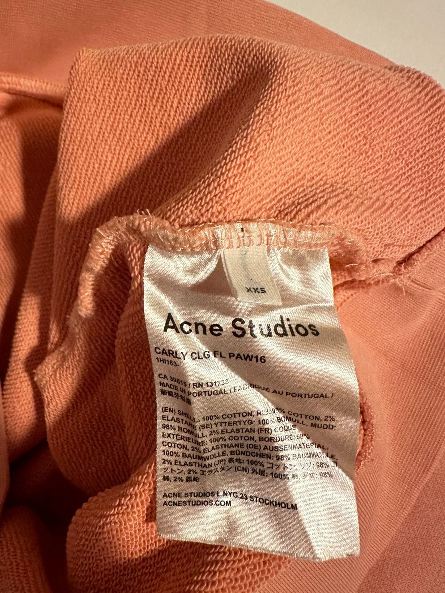Acne Studios Acne Studios women's hoodie - -DMC Size US XXS / EU 40 - 5 Thumbnail