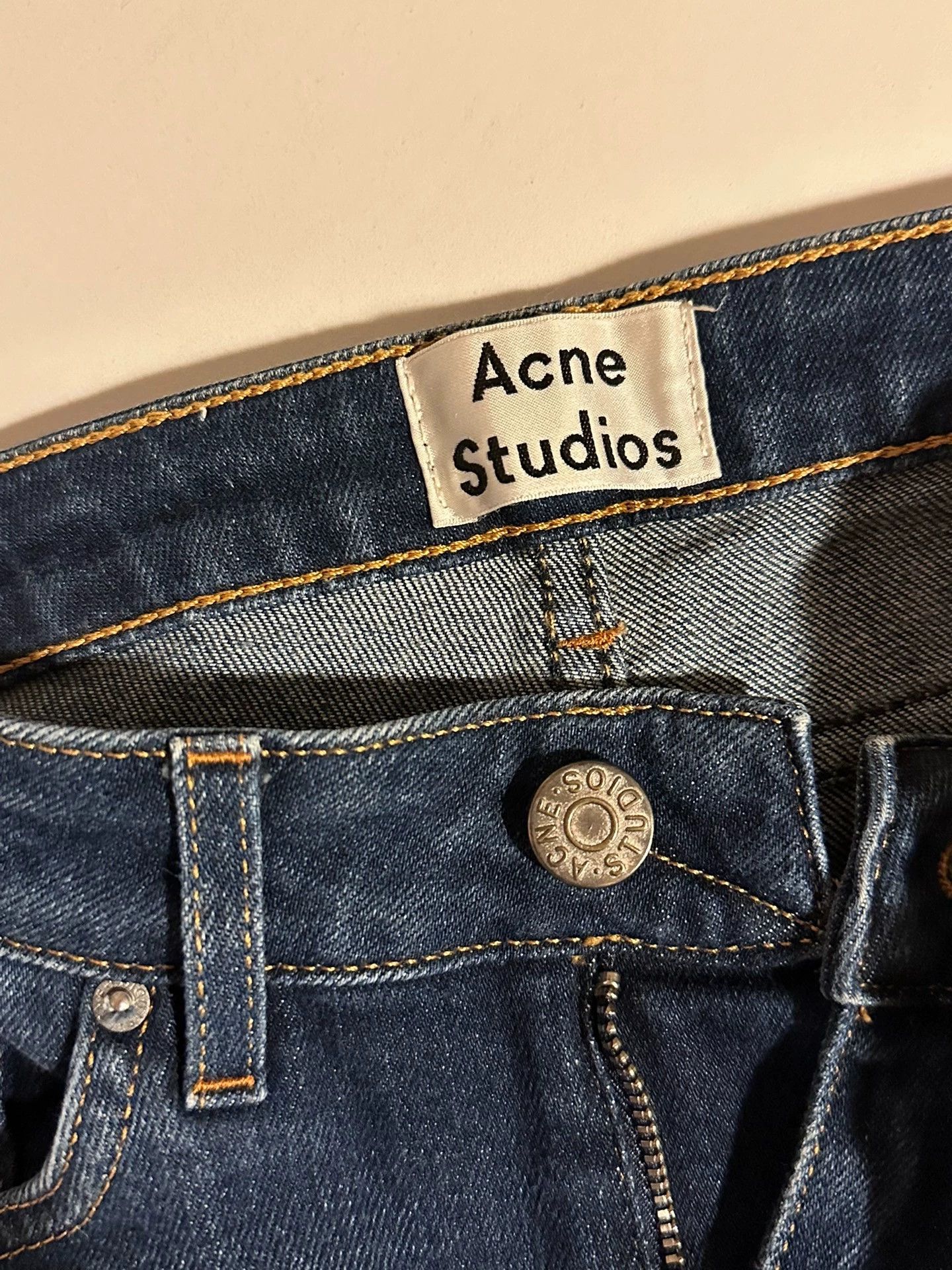 Acne Studios acne studios skin5 women's washed blue jeans - -DMC Size US 32 / EU 48 - 3 Thumbnail