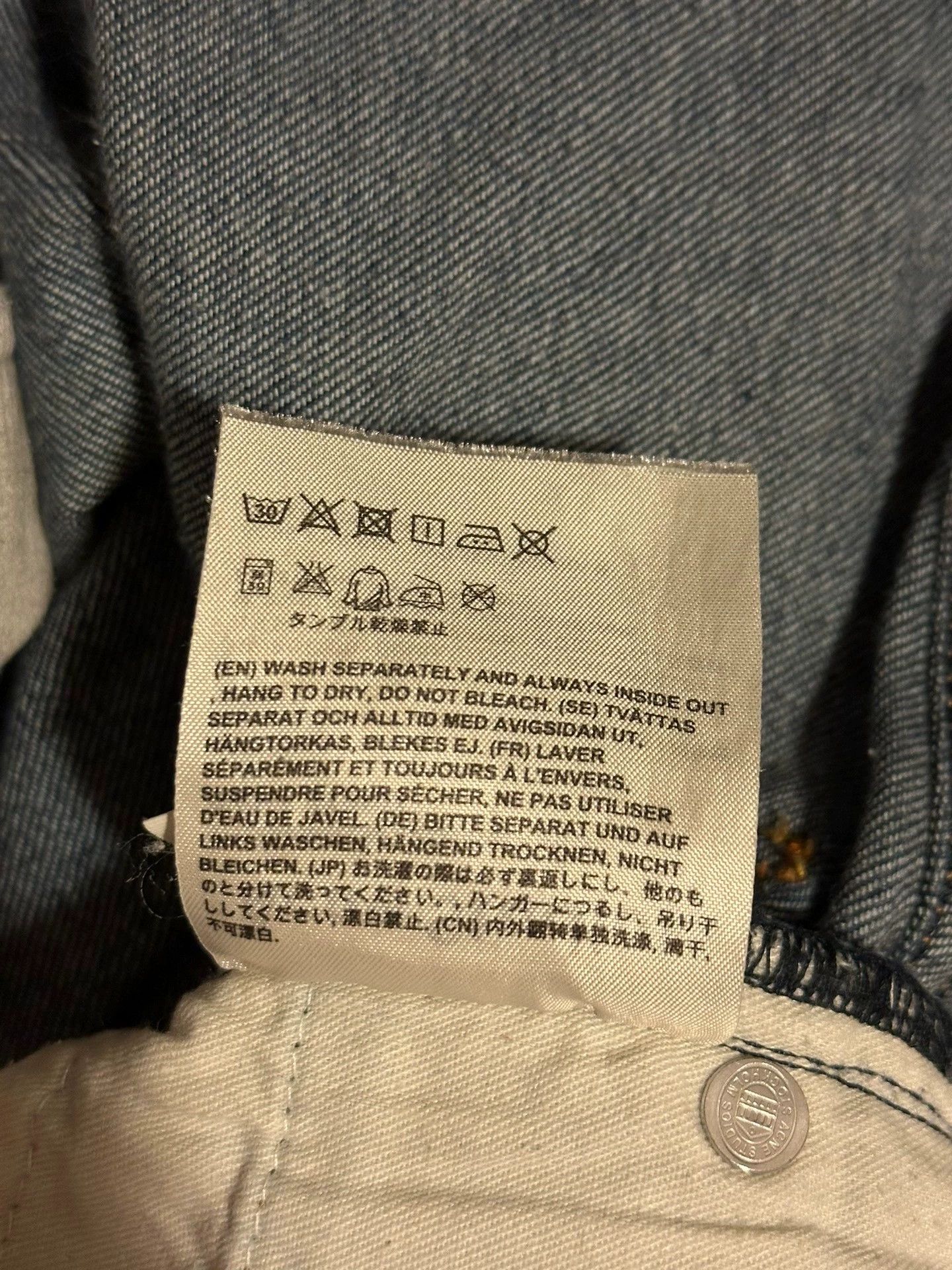 Acne Studios acne studios skin5 women's washed blue jeans - -DMC Size US 32 / EU 48 - 5 Thumbnail