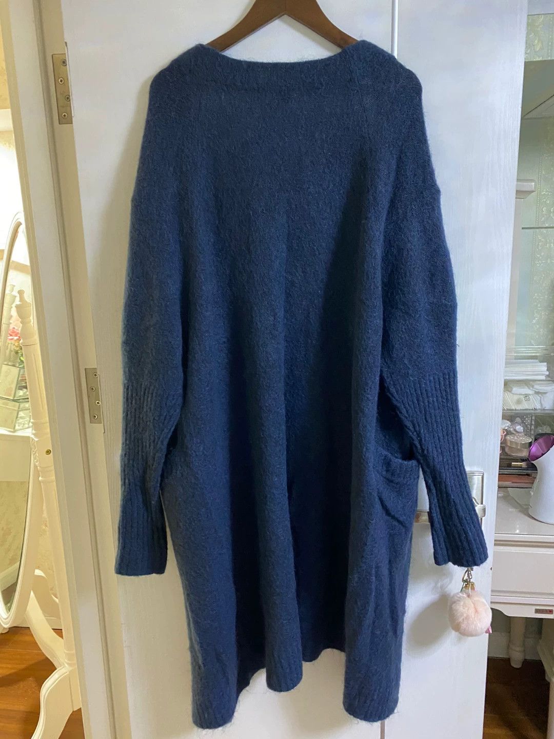 Acne Studios acne inky blue mohair cardigan long - -DMC Size US XS / EU 42 / 0 - 6 Thumbnail