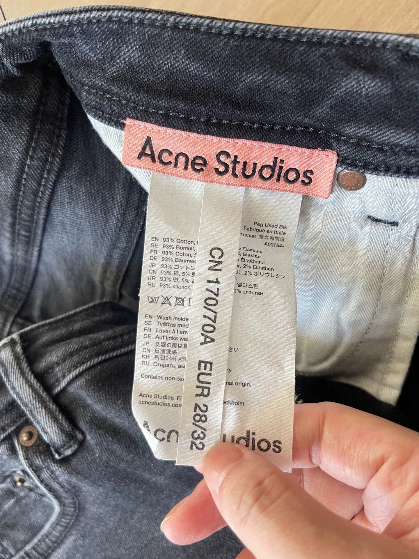 Acne Studios Acne Studios low-rise stretch slim jeans - -DMC Size US 32 / EU 48 - 5 Thumbnail