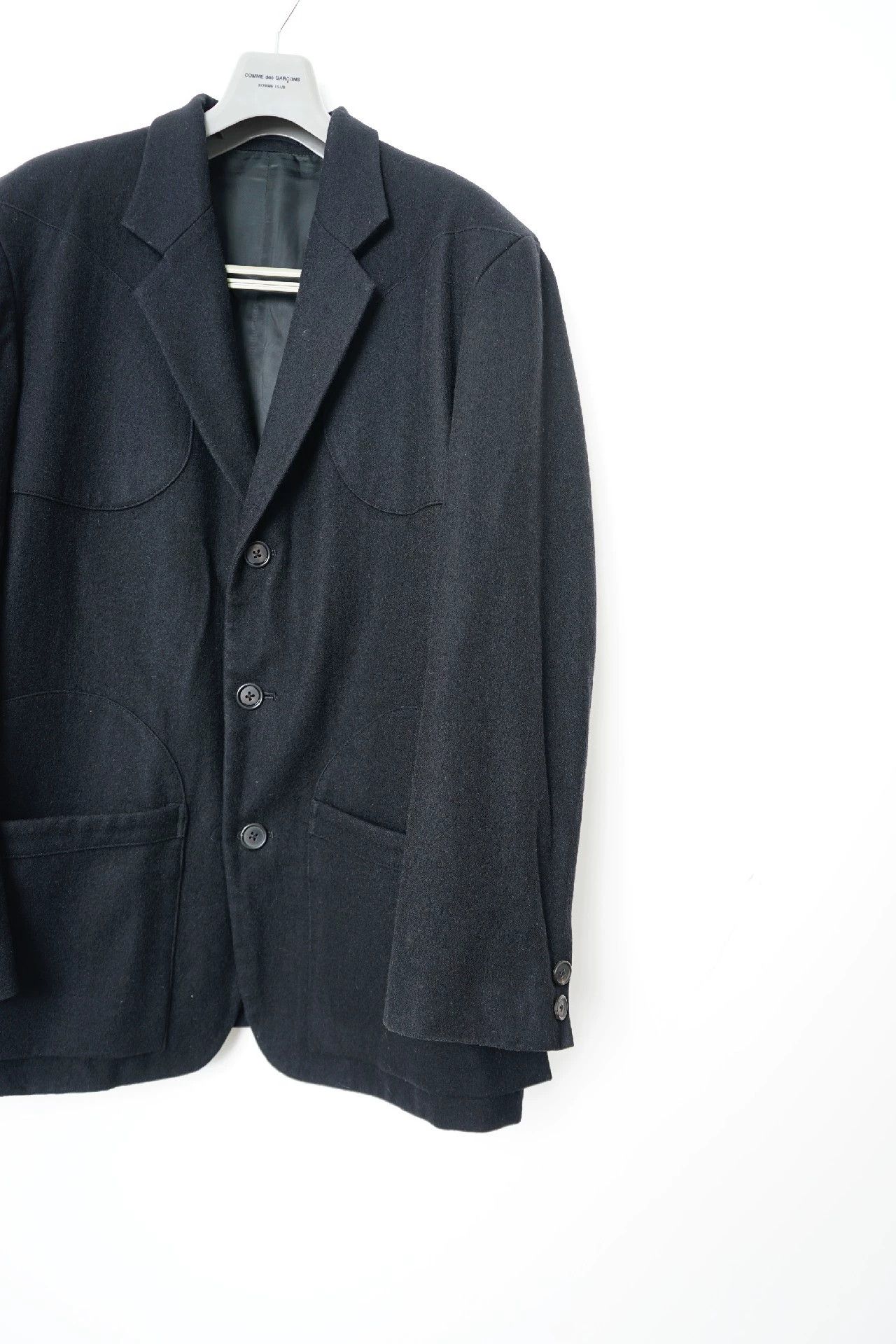 Yohji Yamamoto Yohji Yamamoto Autumn/Winter Round Patchwork Wool Suit- -DMC Size US S / EU 44-46 / 1 - 5 Thumbnail