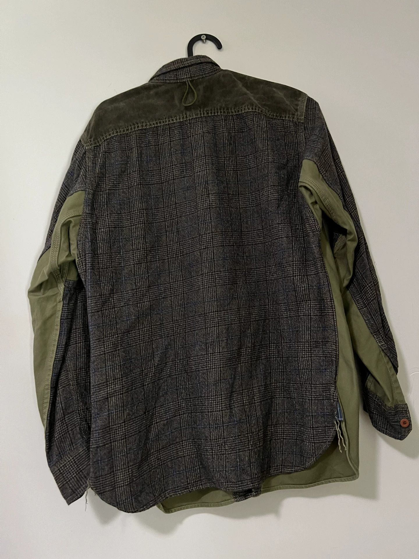 Comme des Garcons Comme Des Garcons Dark grid splicing shirt -DMC Size US XS / EU 42 / 0 - 4 Thumbnail