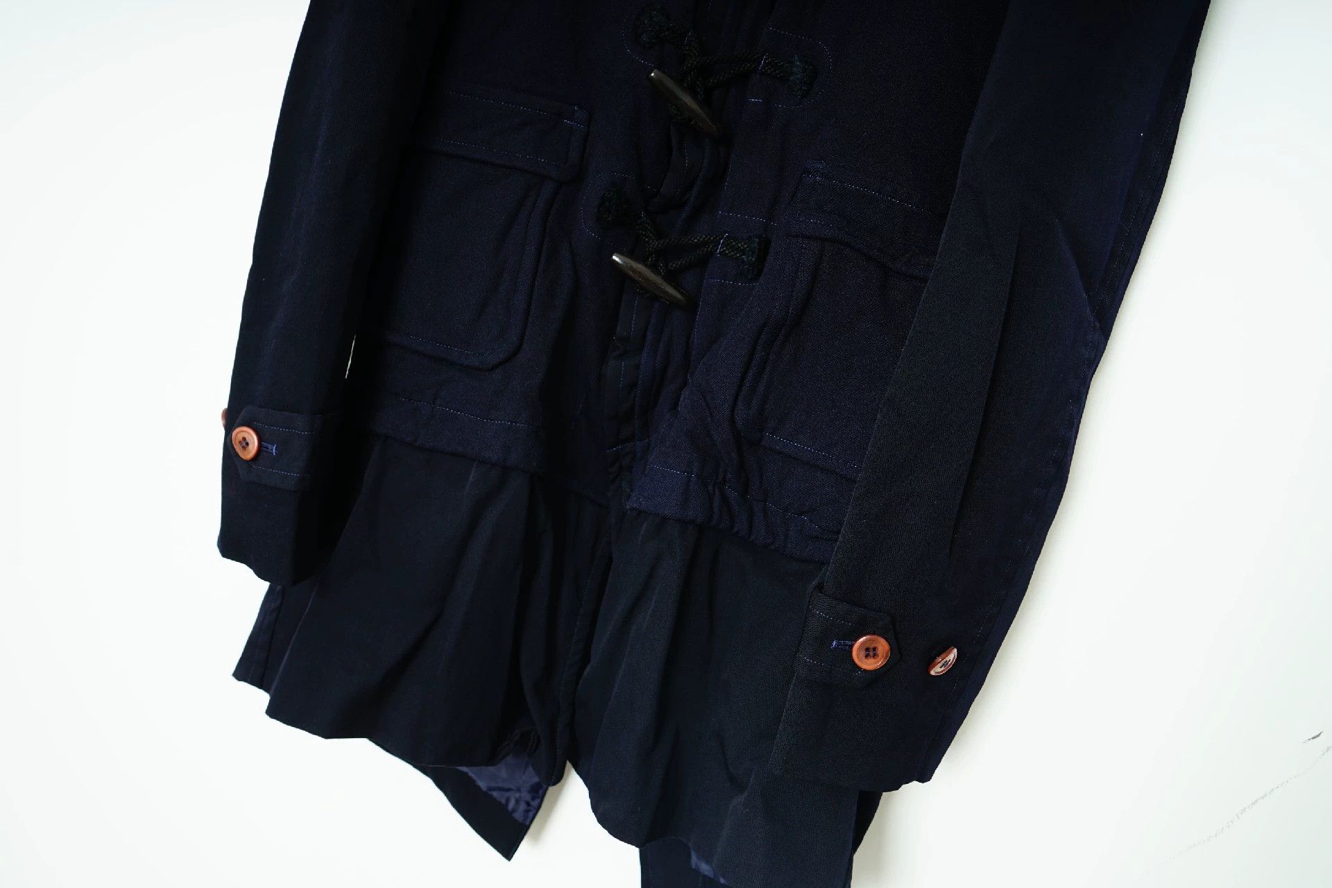 Comme des Garcons Comme Des Garcons Wrinkled front button sheepfold jacket -DMC Size US S / EU 44-46 / 1 - 4 Thumbnail
