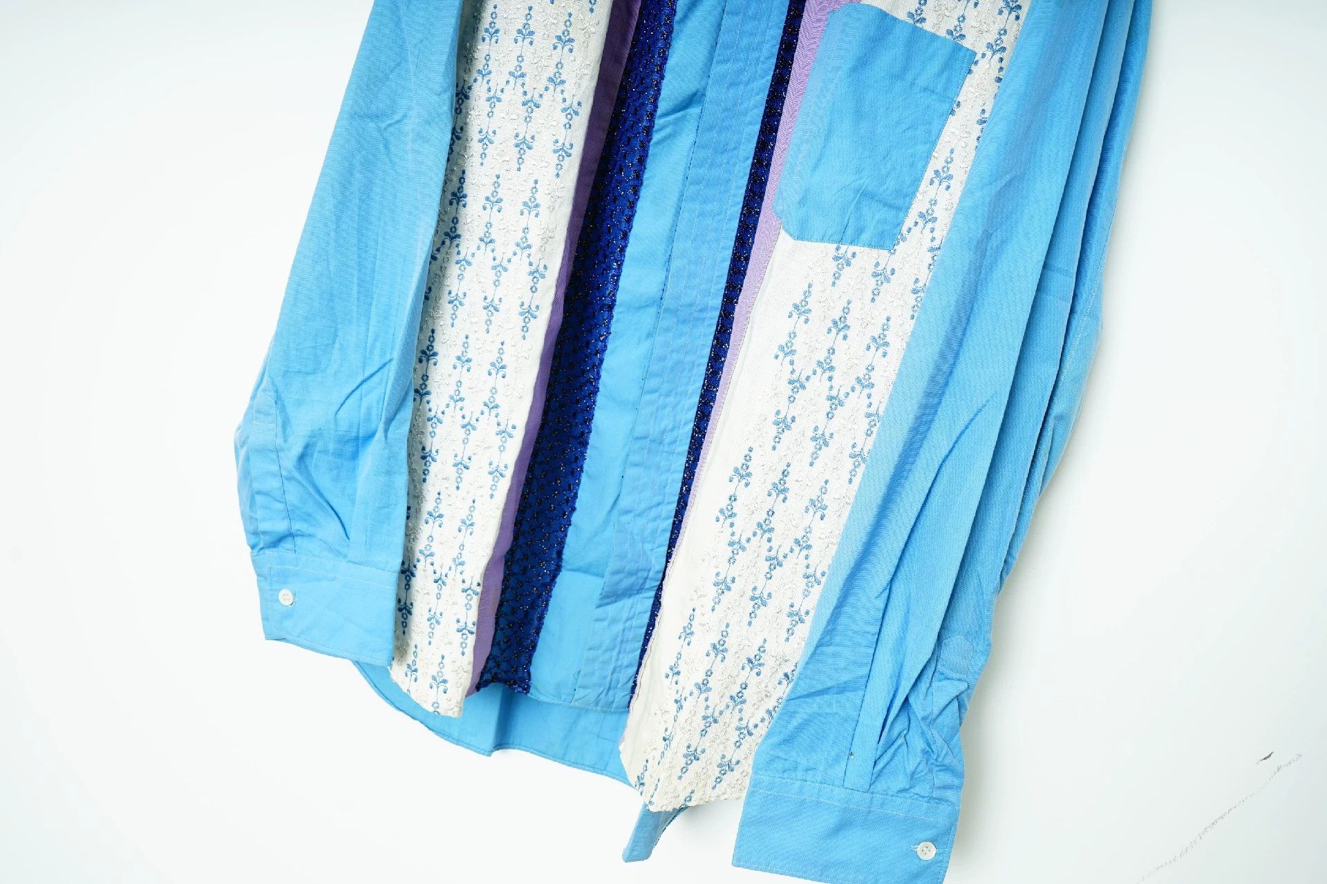 Comme des Garcons Comme Des Garcons patchwork loose silhouette shirt -DMC Size US M / EU 48-50 / 2 - 4 Thumbnail