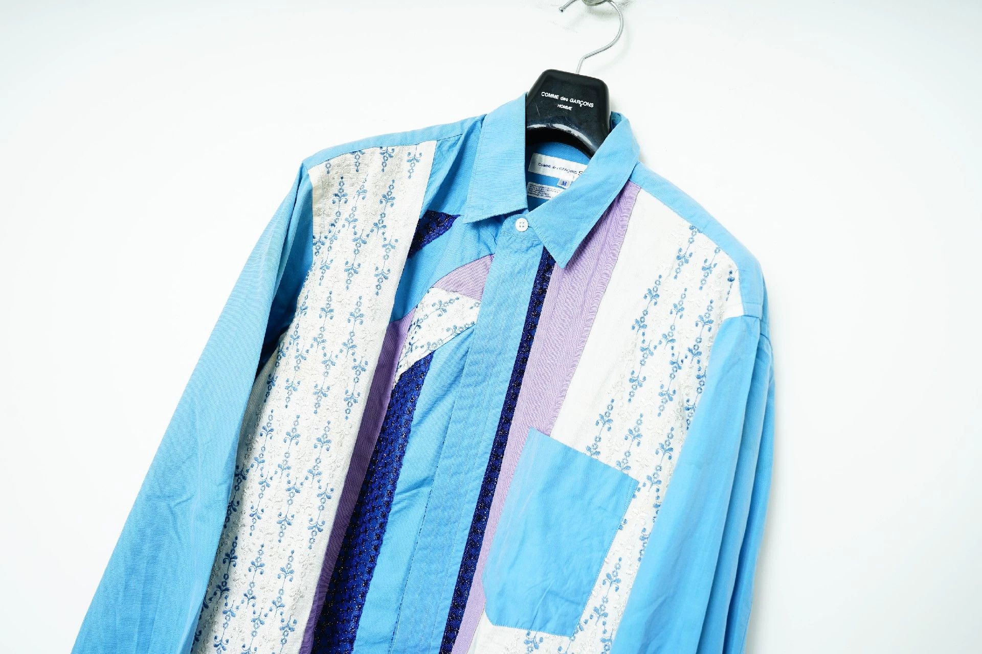 Comme des Garcons Comme Des Garcons patchwork loose silhouette shirt -DMC Size US M / EU 48-50 / 2 - 3 Thumbnail