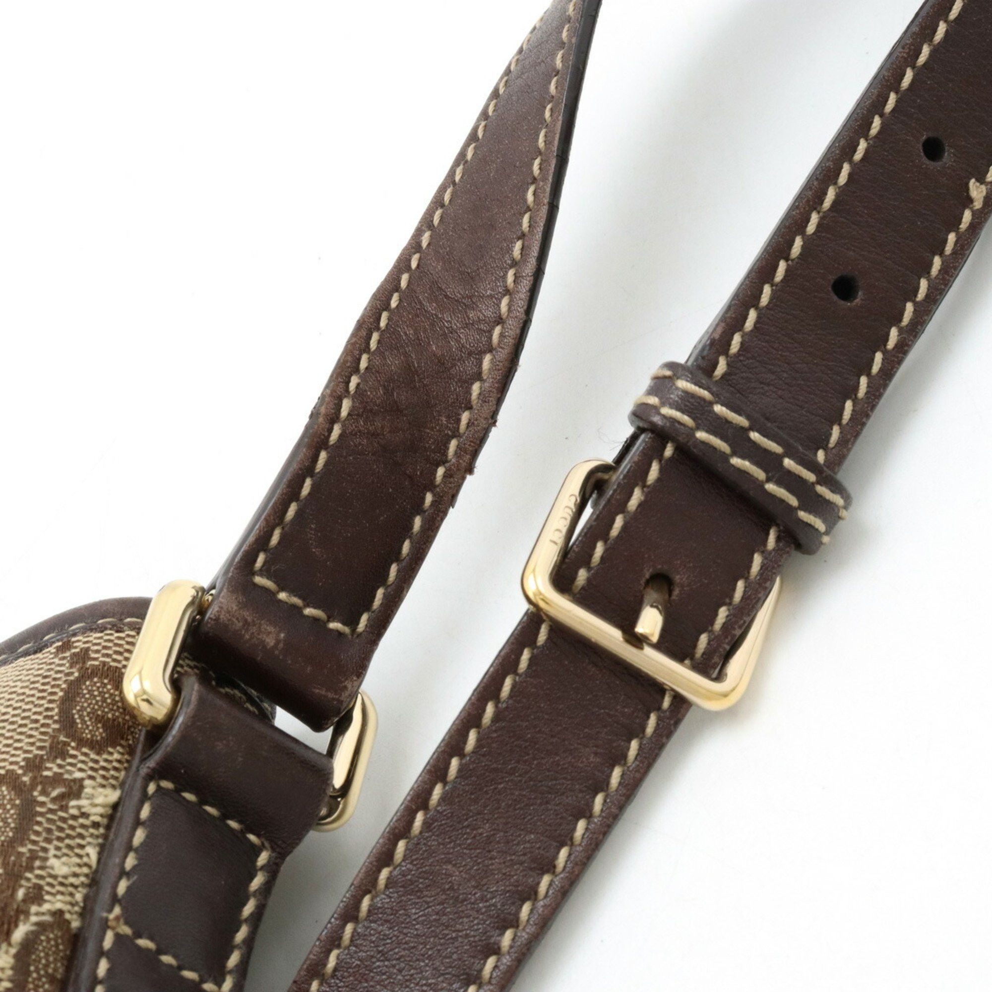 Gucci Gg Canvas Brown Canvas Shoulder Bag (Pre-Owned) Size ONE SIZE - 5 Thumbnail