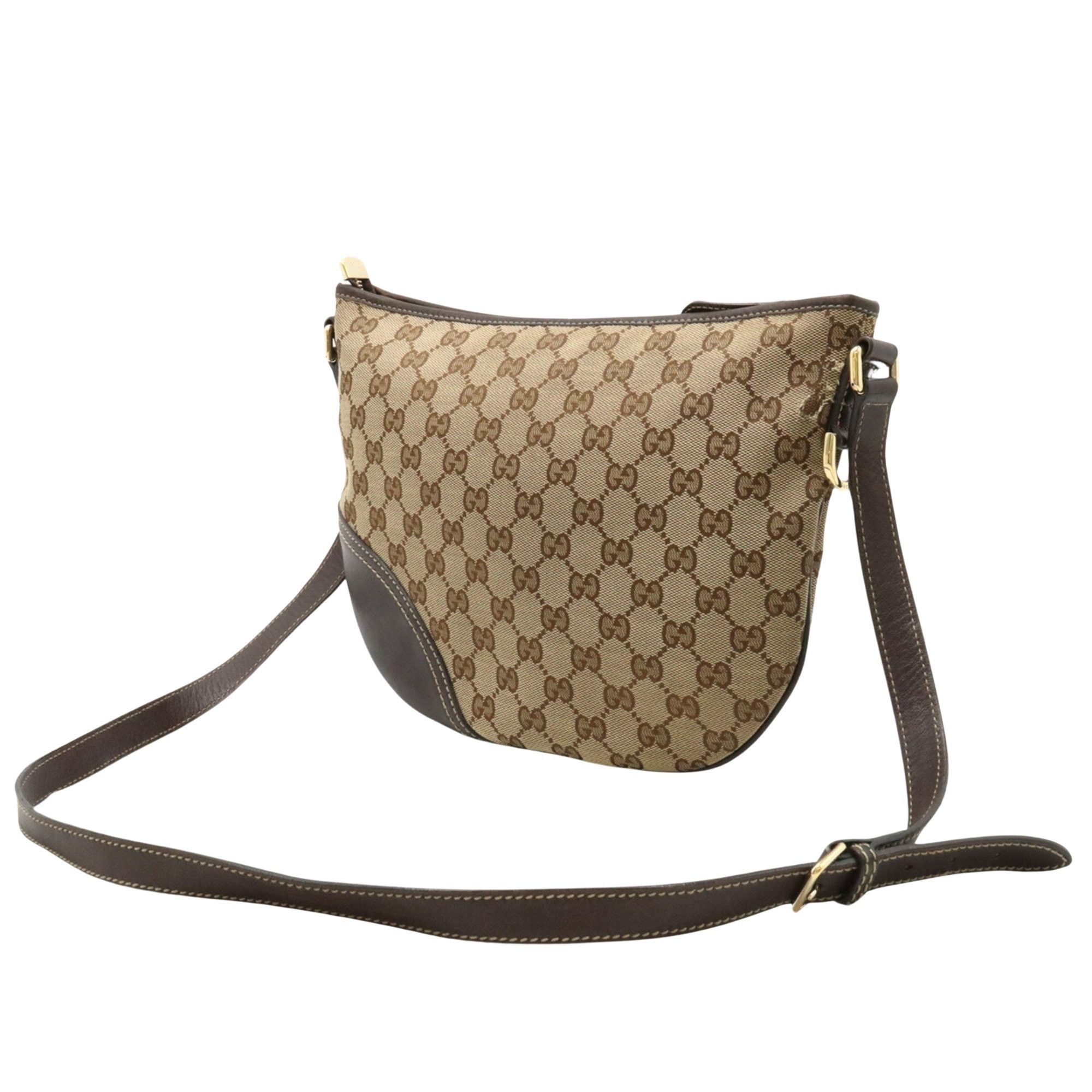 Gucci Gg Canvas Brown Canvas Shoulder Bag (Pre-Owned) Size ONE SIZE - 2 Thumbnail