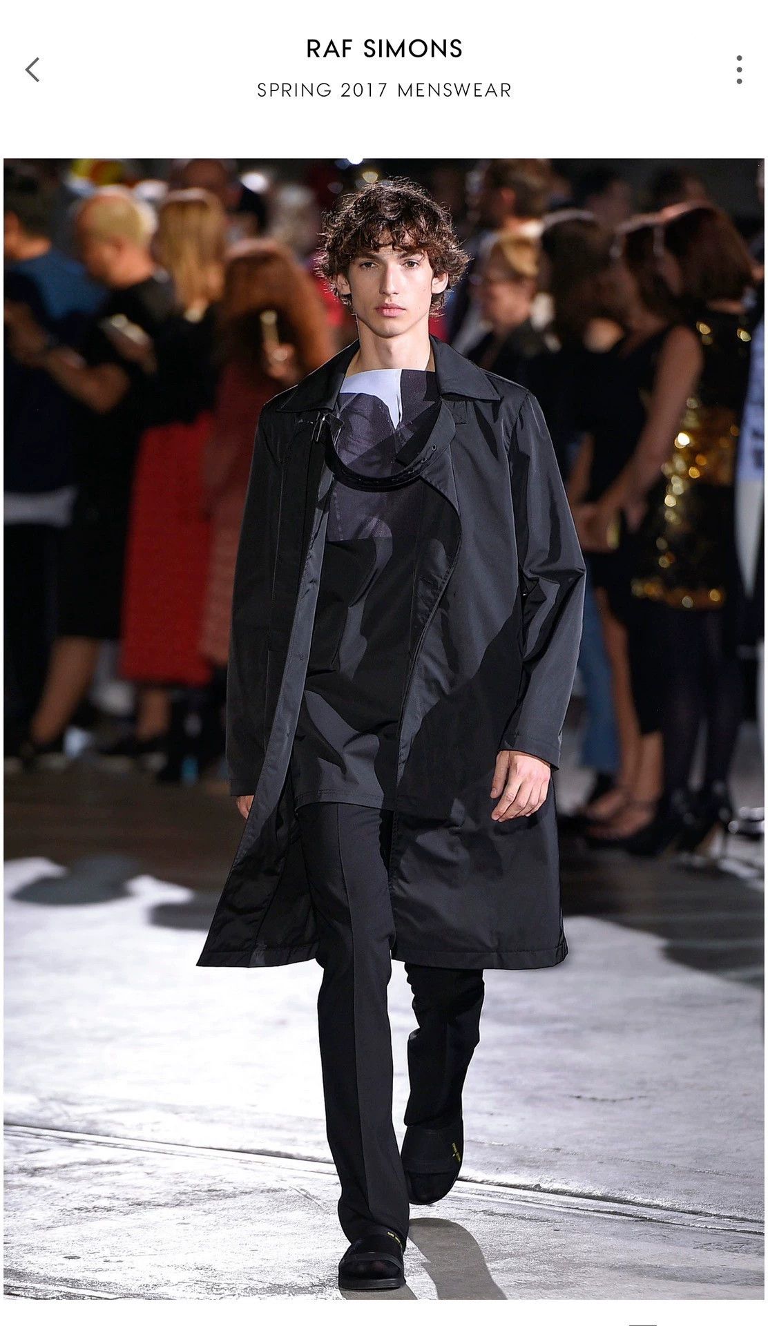 Raf Simons Raf Simons 17SS Thousand Bird Grid Lock Coat -DMC Size US M / EU 48-50 / 2 - 5 Thumbnail
