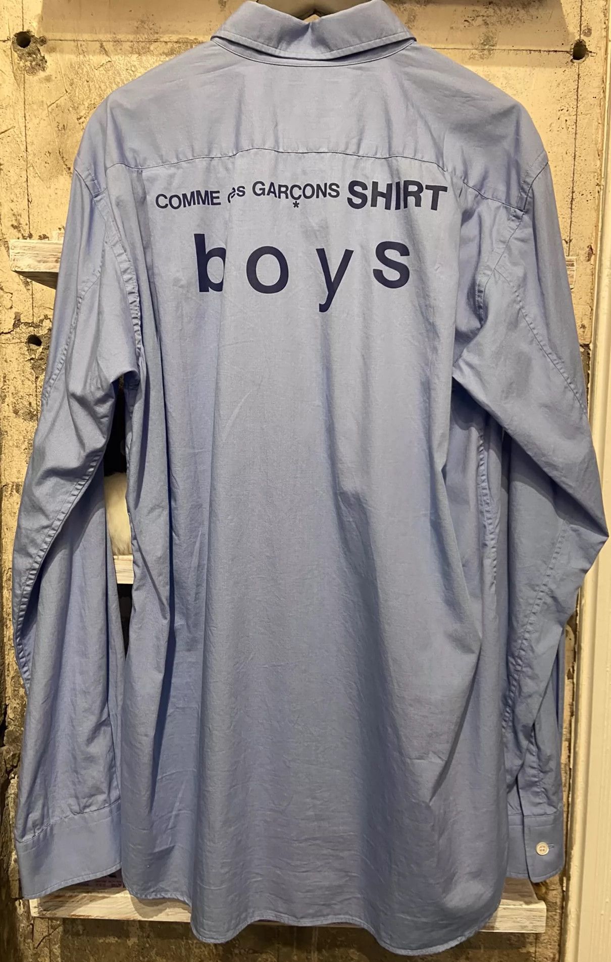 Comme des Garcons Comme Des Garcons Washed blue shirt -DMC Size US L / EU 52-54 / 3 - 2 Thumbnail