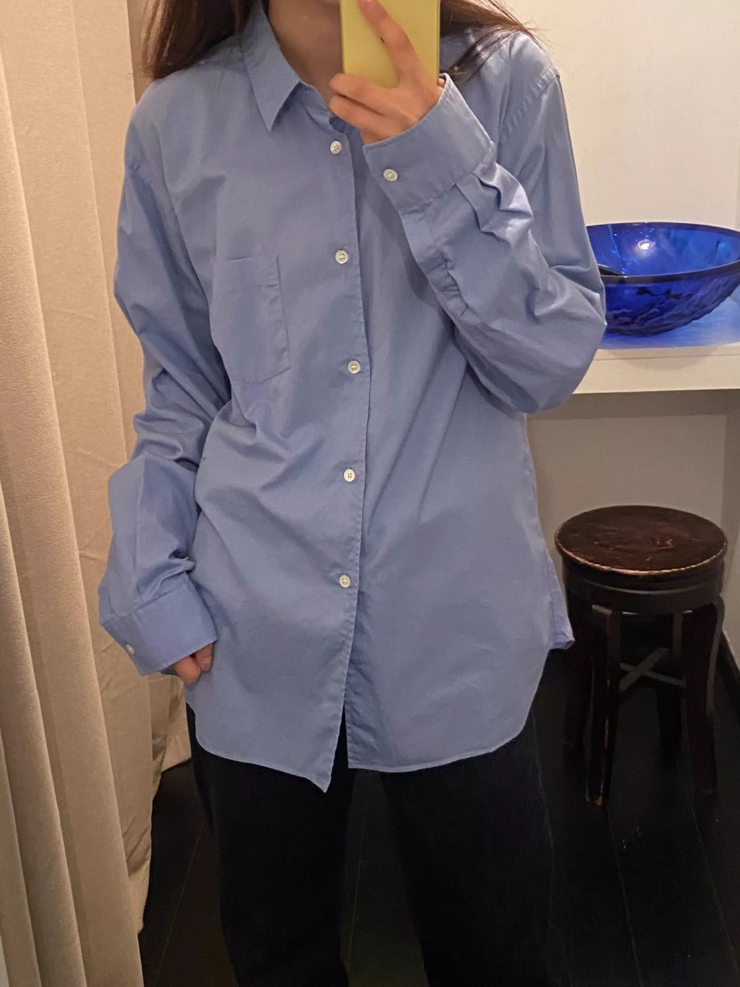 Comme des Garcons Comme Des Garcons Washed blue shirt -DMC Size US L / EU 52-54 / 3 - 8 Thumbnail