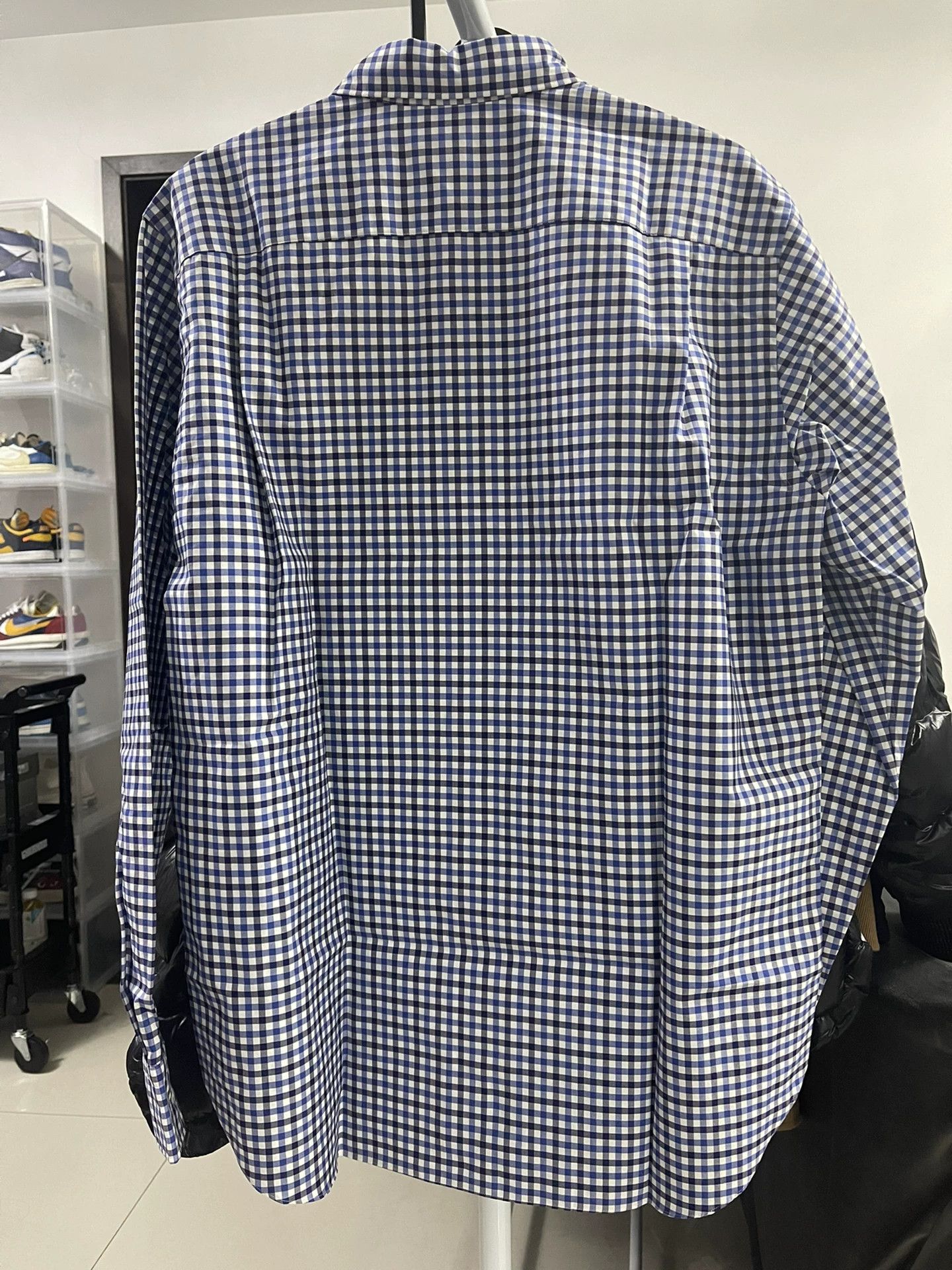 Comme des Garcons Comme Des Garcons Blue white black checkered shirt -DMC Size US M / EU 48-50 / 2 - 3 Thumbnail