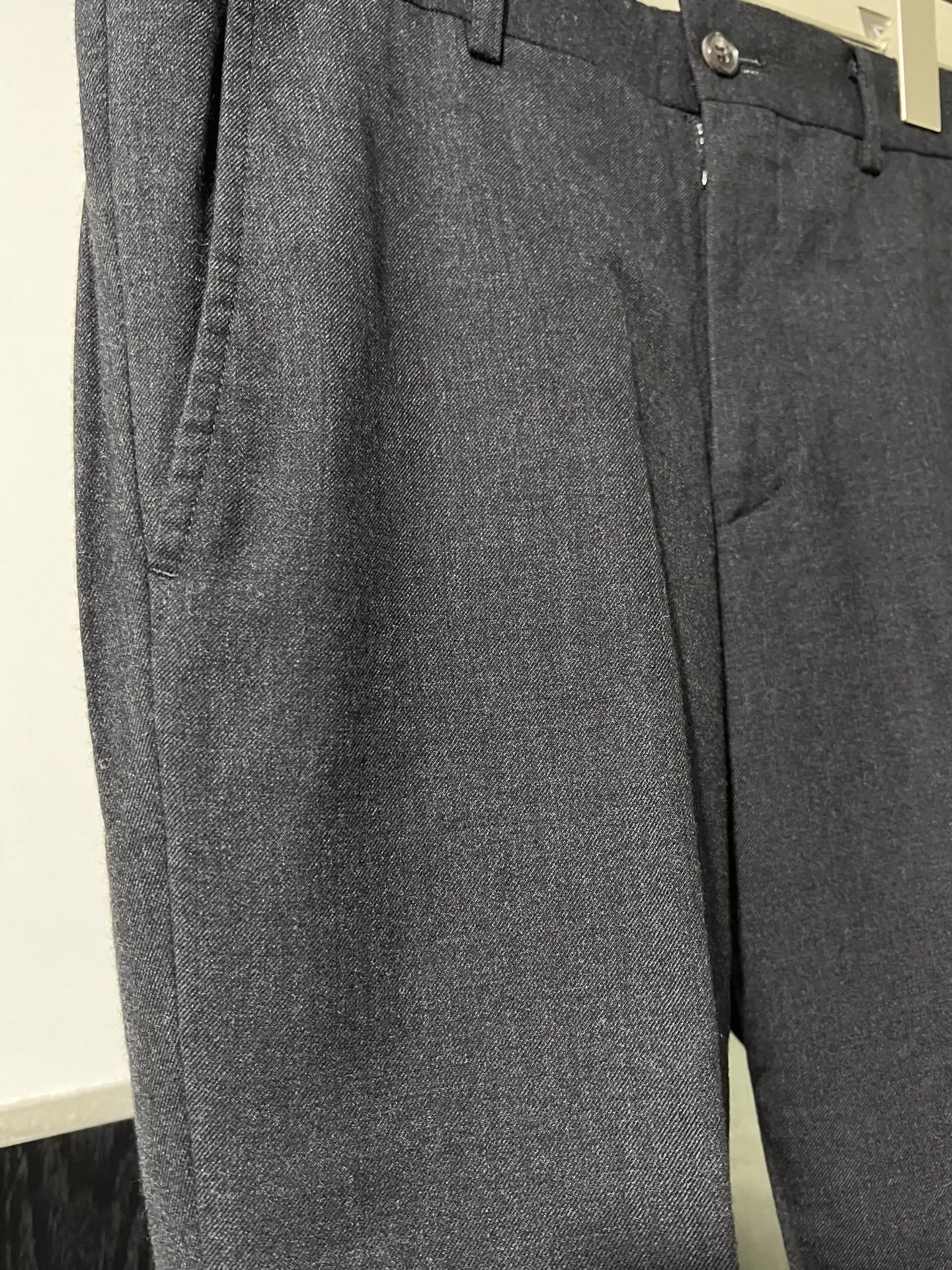 Comme des Garcons Comme Des Garcons Dark gray wool trousers -DMC Size US 29 - 3 Thumbnail
