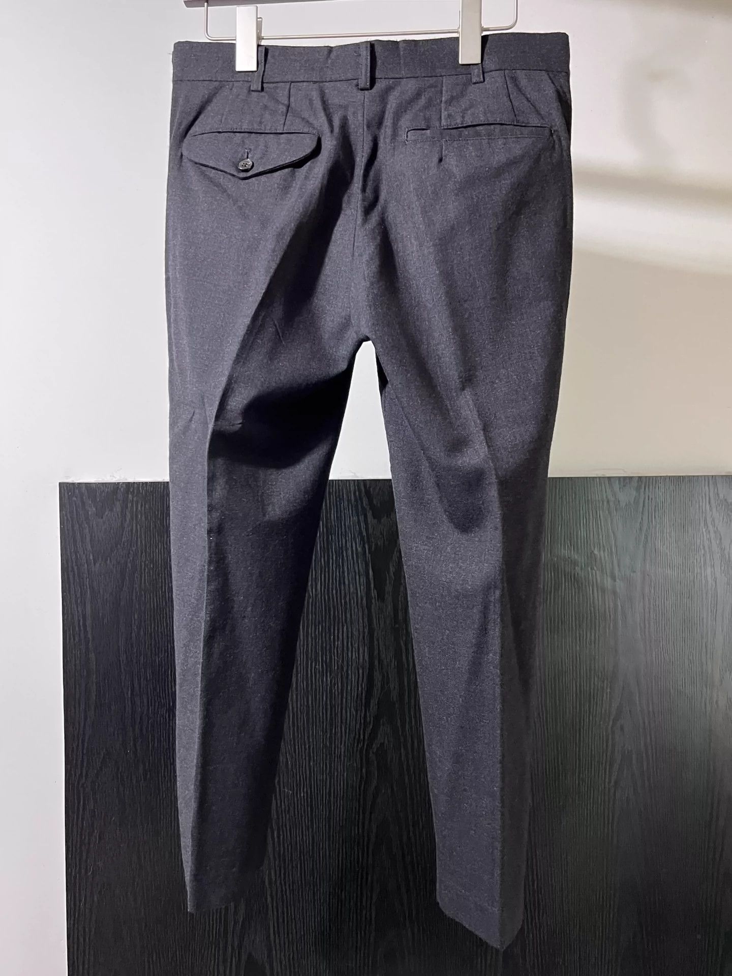 Comme des Garcons Comme Des Garcons Dark gray wool trousers -DMC Size US 29 - 4 Thumbnail