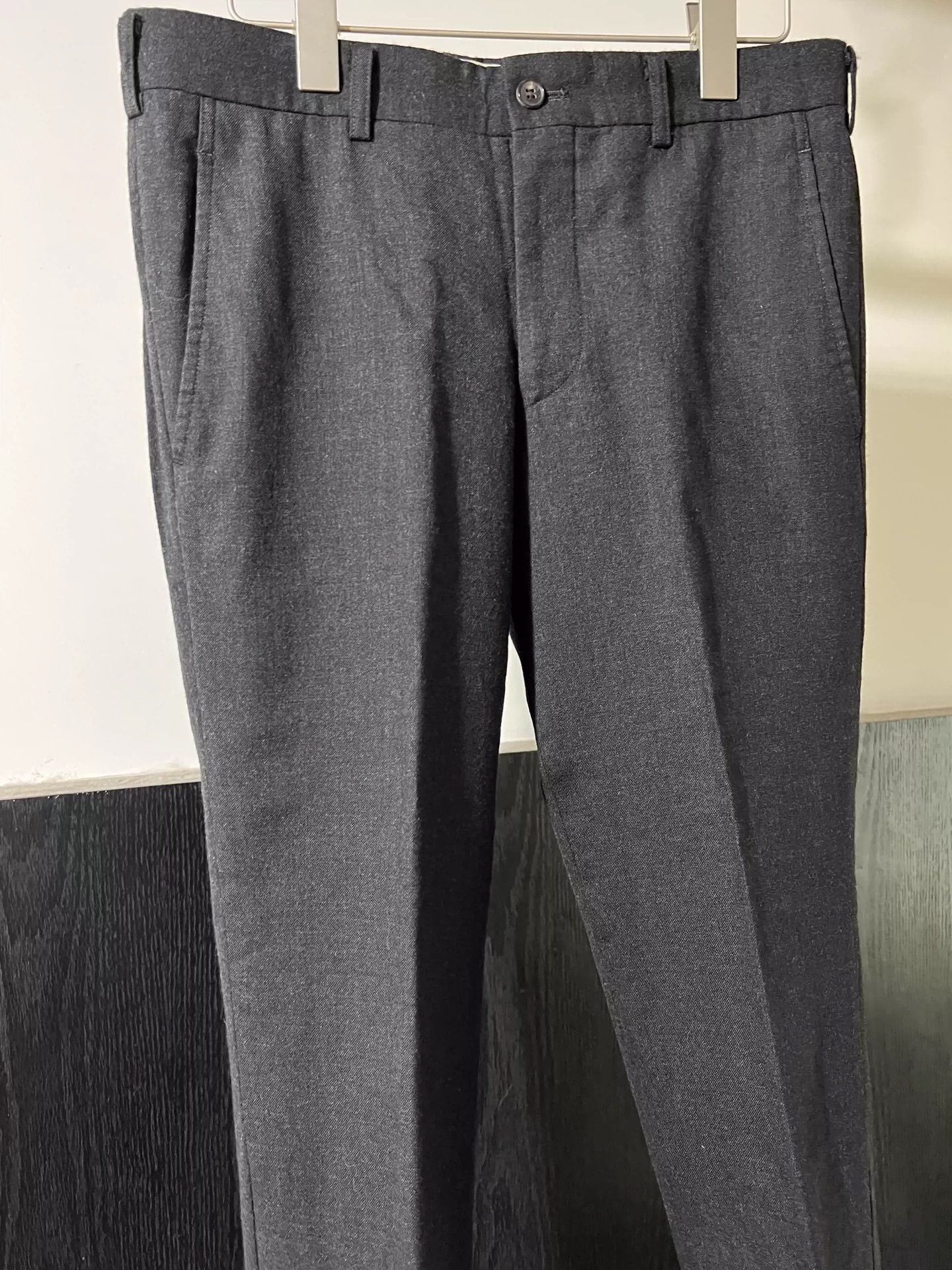 Comme des Garcons Comme Des Garcons Dark gray wool trousers -DMC Size US 29 - 2 Thumbnail
