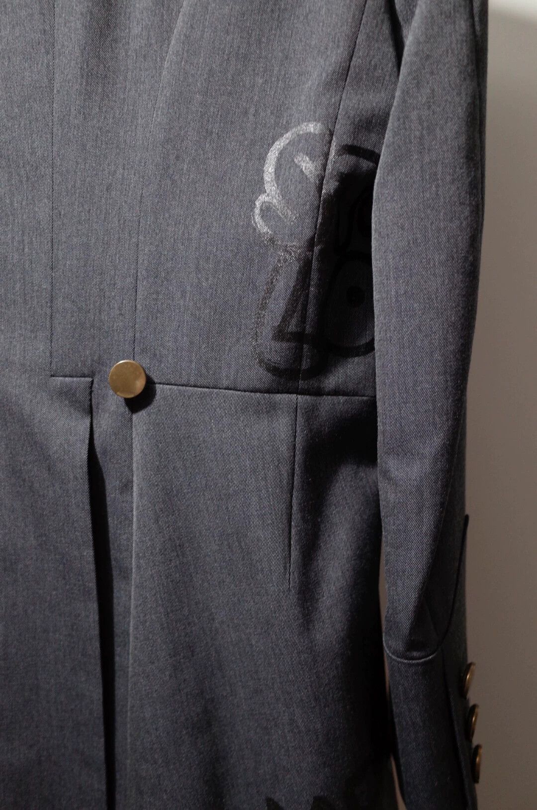 Comme des Garcons Comme Des Garcons Full breasted wool coat -DMC Size US XS / EU 42 / 0 - 4 Thumbnail