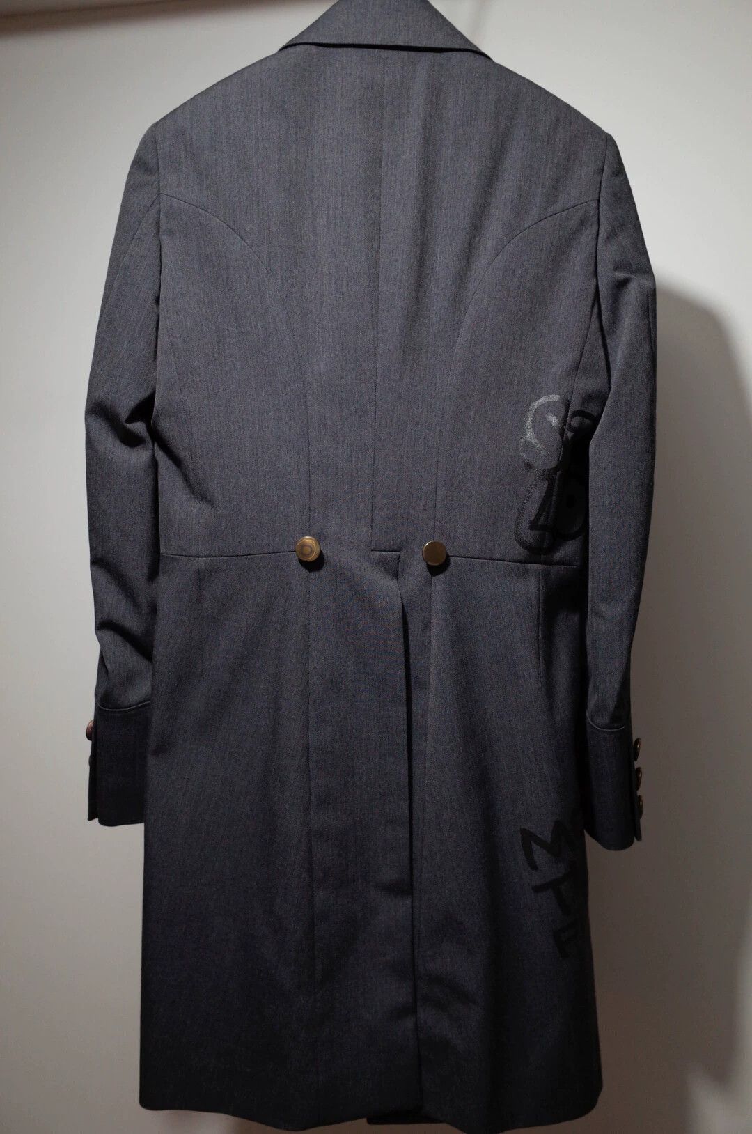 Comme des Garcons Comme Des Garcons Full breasted wool coat -DMC Size US XS / EU 42 / 0 - 5 Thumbnail