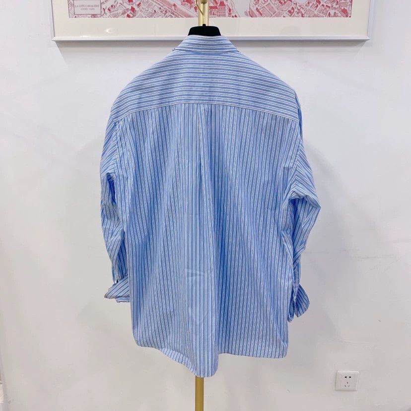 Comme des Garcons Comme Des Garcons Blue striped shirt -DMC Size US XS / EU 42 / 0 - 2 Thumbnail