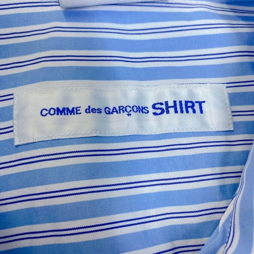 Comme des Garcons Comme Des Garcons Blue striped shirt -DMC Size US XS / EU 42 / 0 - 5 Thumbnail